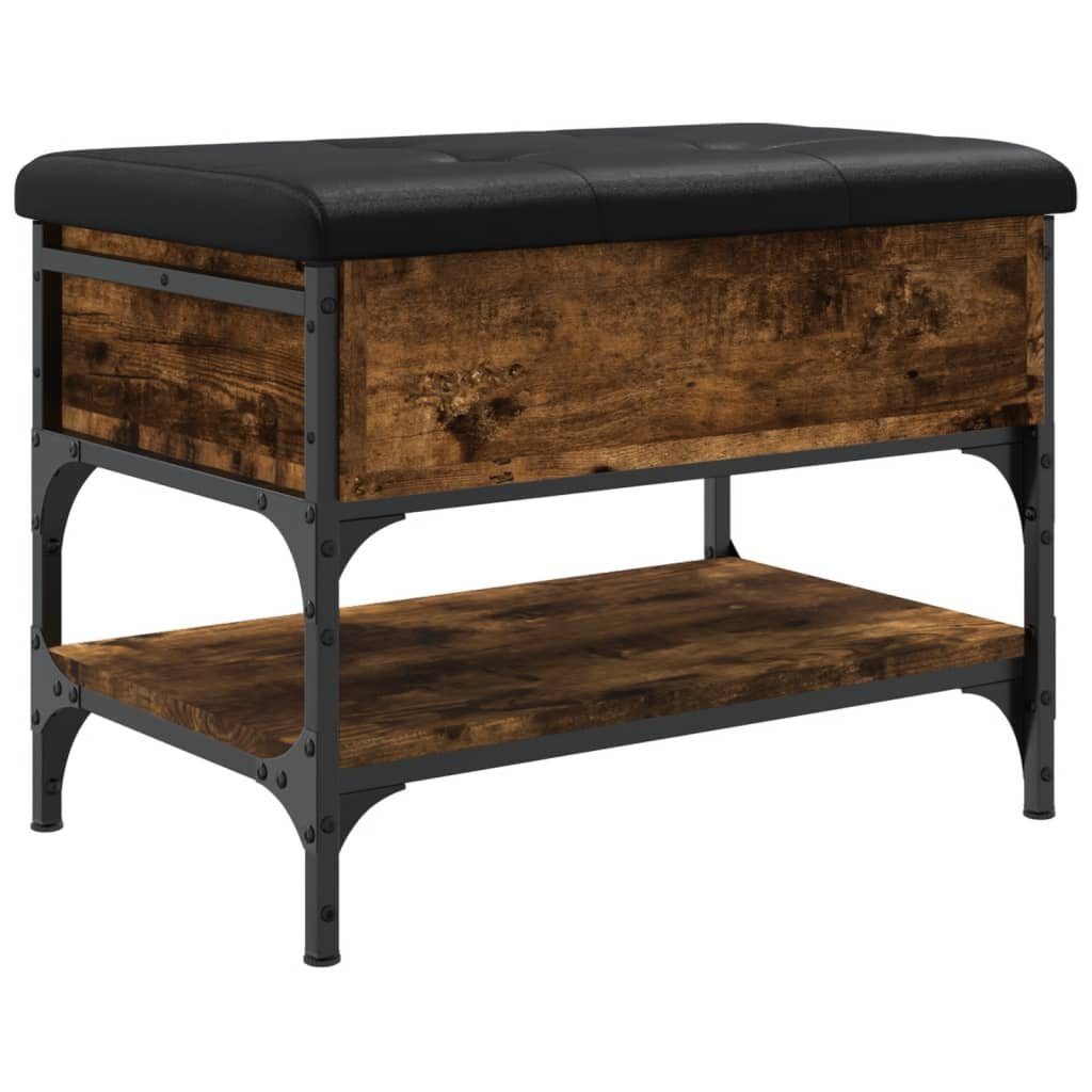 vidaXL Sitzbank Schuhbank Räuchereiche 62x42x45 cm günstig online kaufen