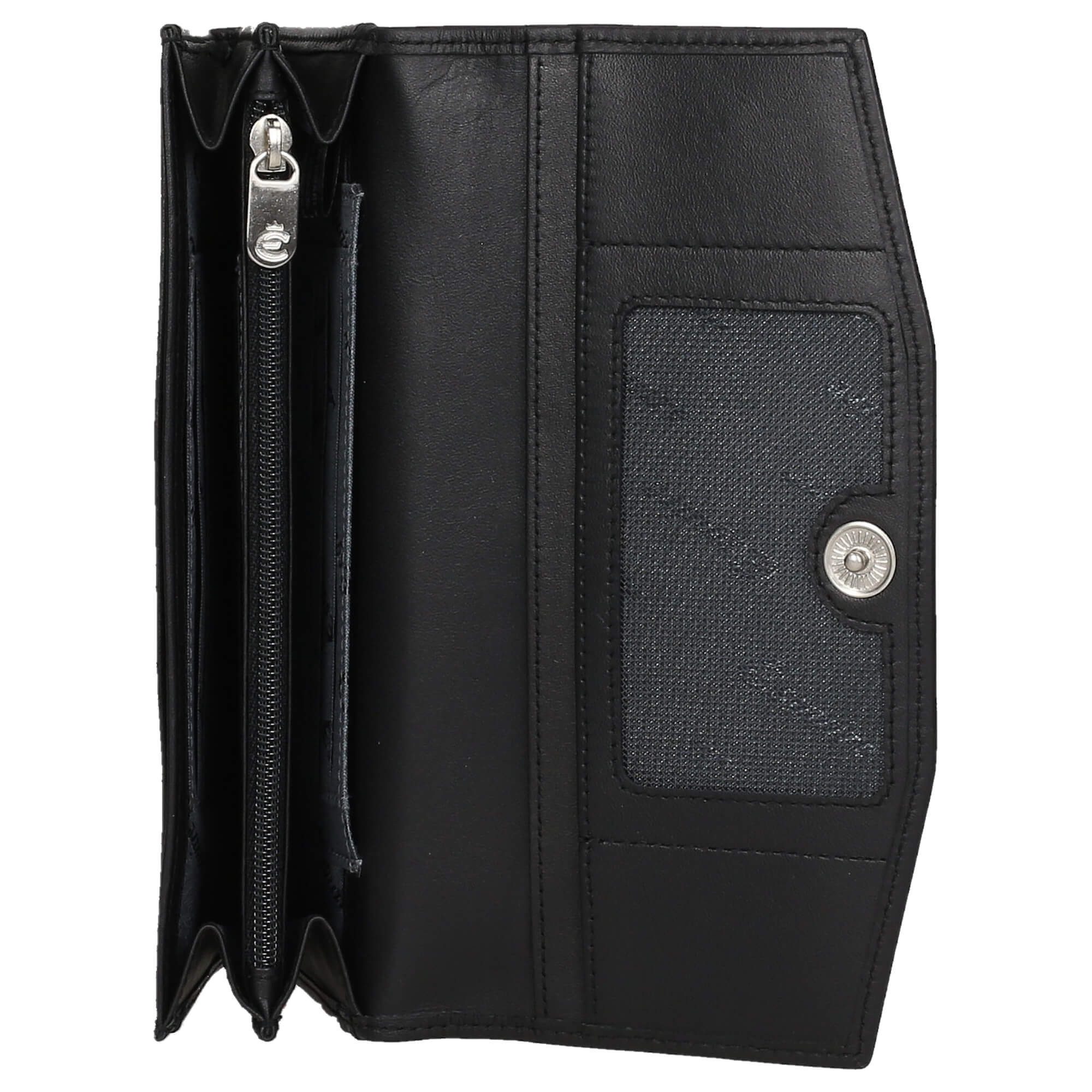 Esquire Geldbörse New Silk - Geldbörse 9cc 17 cm (black)