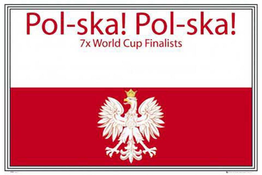 Poster Fußball - Poster - Poland pol-ska