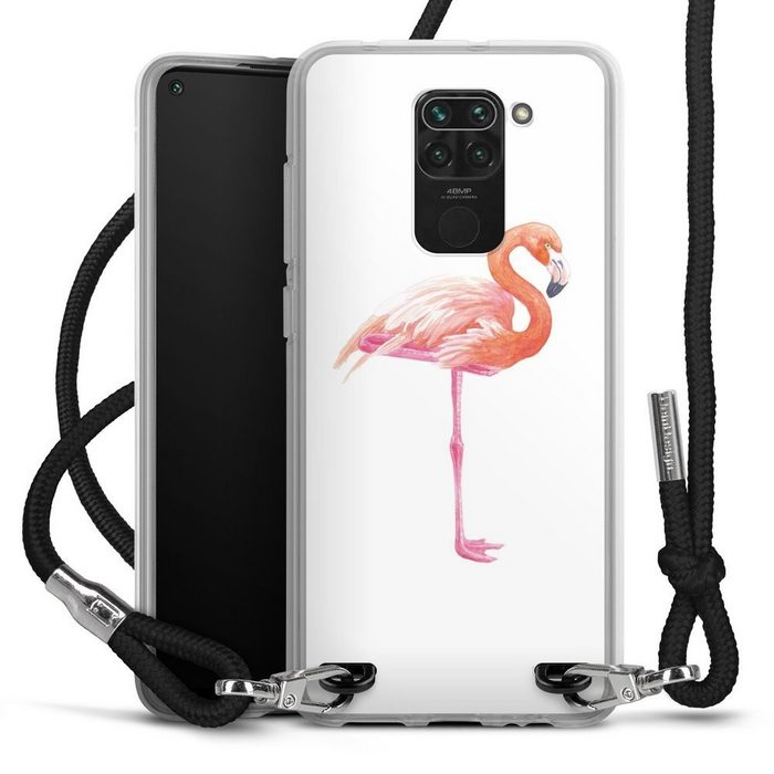 DeinDesign Handyhülle Flamingo Tiere Sommer Flamingo3 Xiaomi Redmi Note 9 Handykette Hülle mit Band Case zum Umhängen