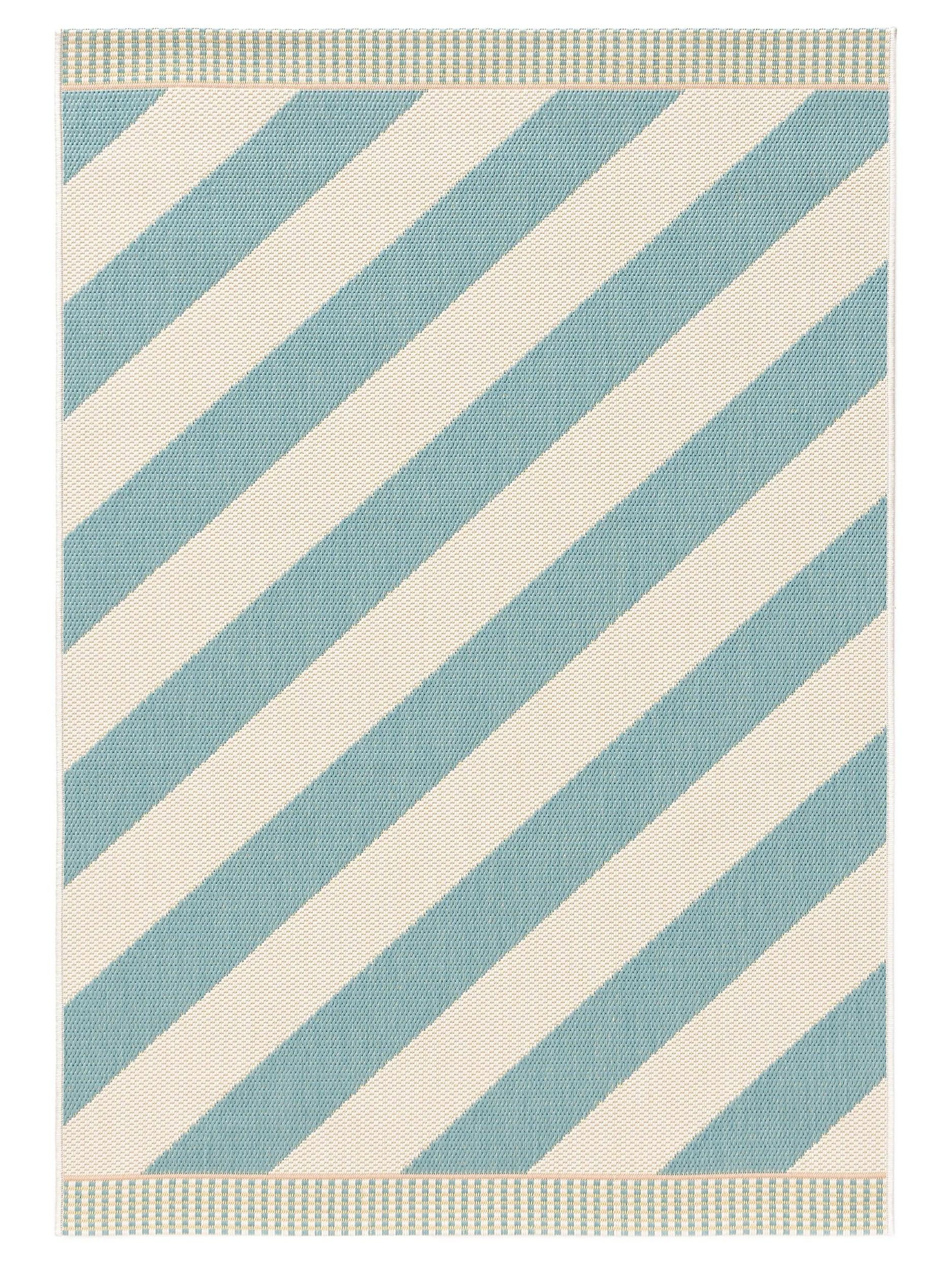 benuta Outdoorteppich Sunny, rechteckig, Höhe: 5 mm, Kunstfaser, Berber, Ethno-Style, Wohnzimmer
