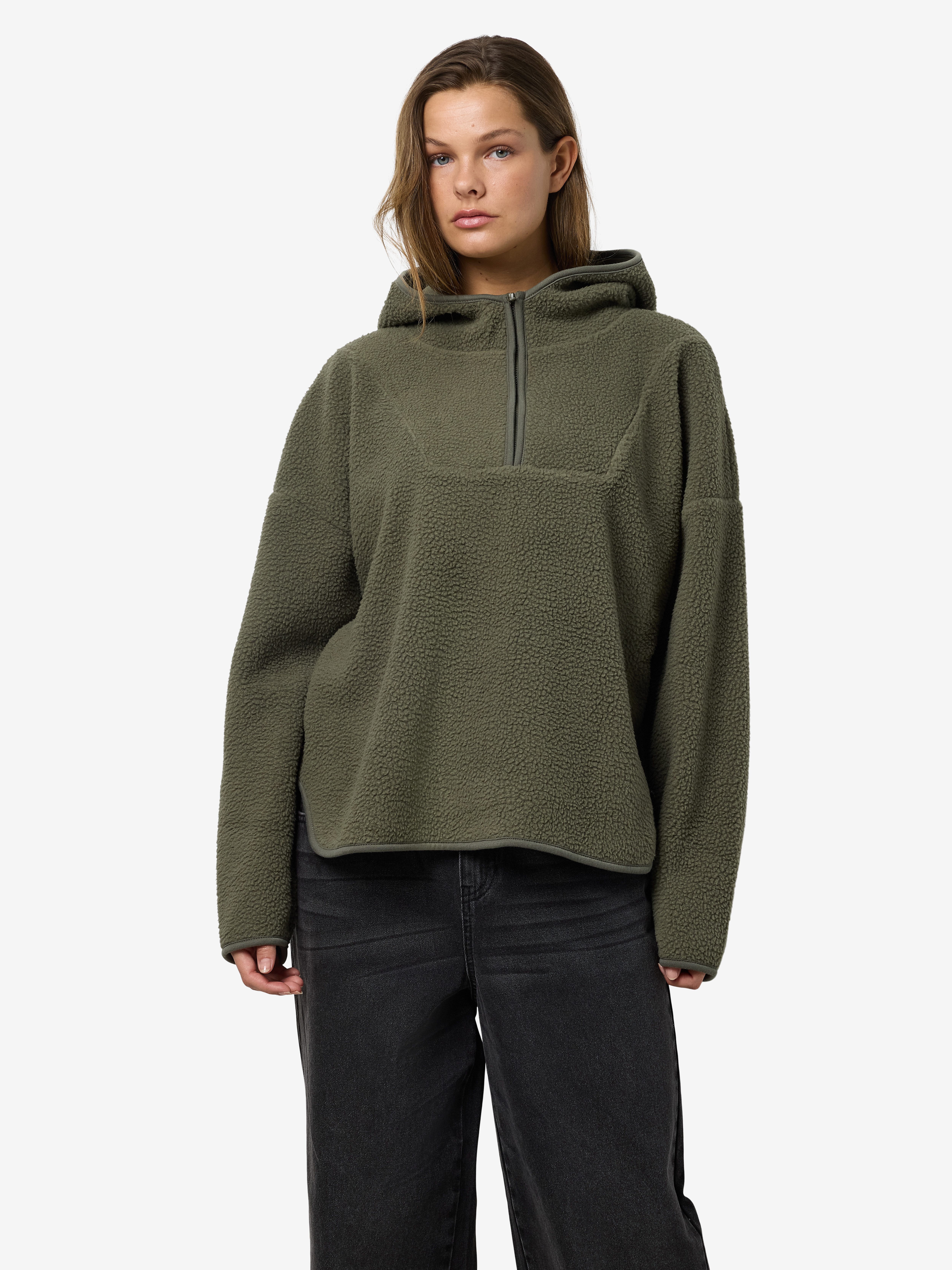 Noisy may Kapuzensweatshirt NMCOZY L/S HALFWAY günstig online kaufen