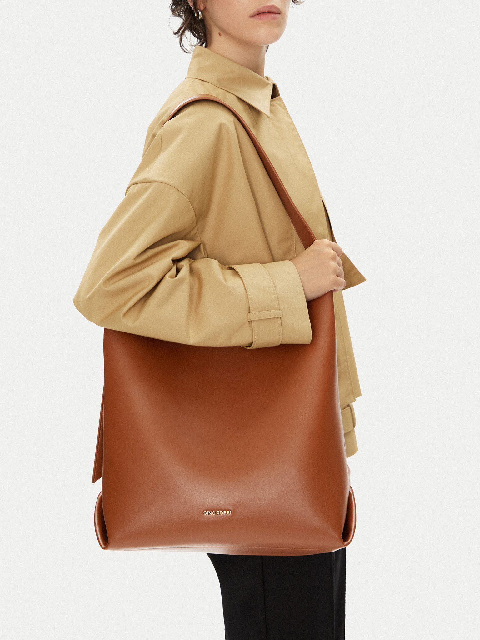 Handtasche Gino Rossi Damenhandtasche Braun C-ANA-RX8786