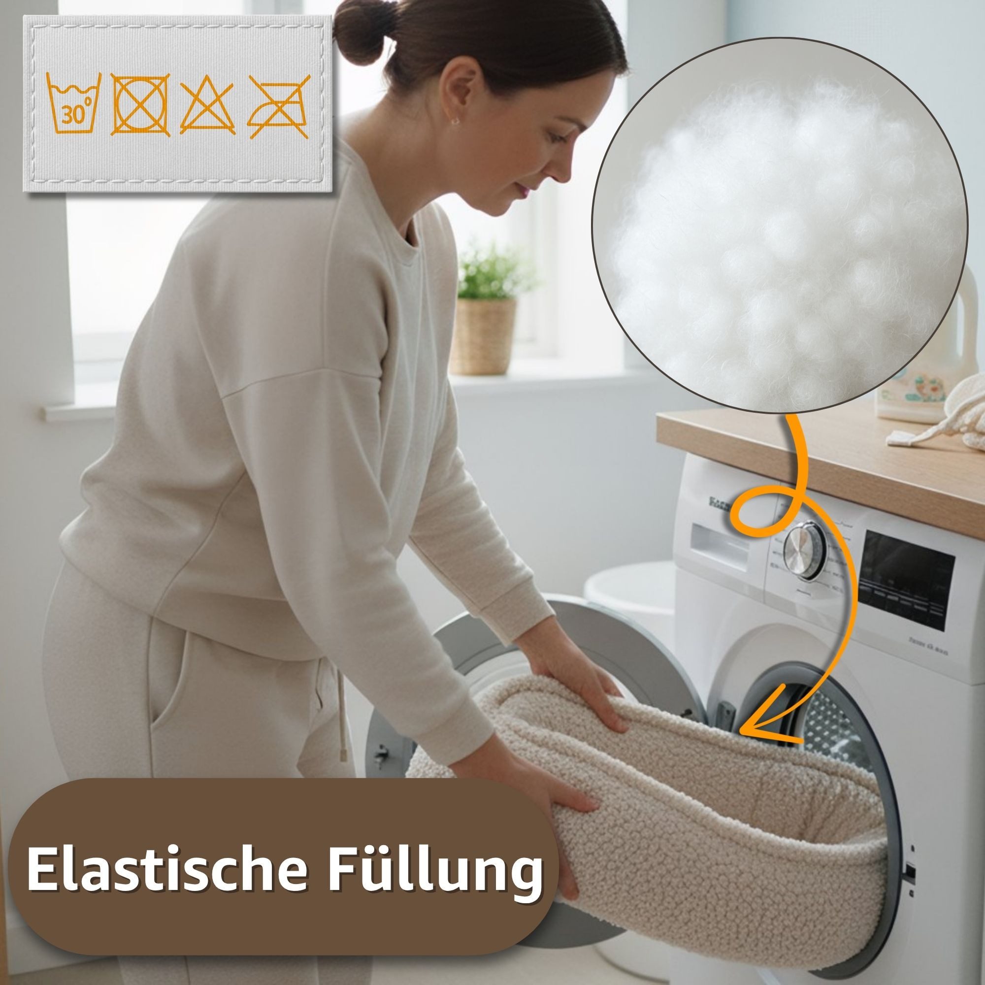 Totsy Baby Kuschelnest Nestchen Baby - Babynestchen Neugeborene Babynest für kinderbett – Bild 4 von 5