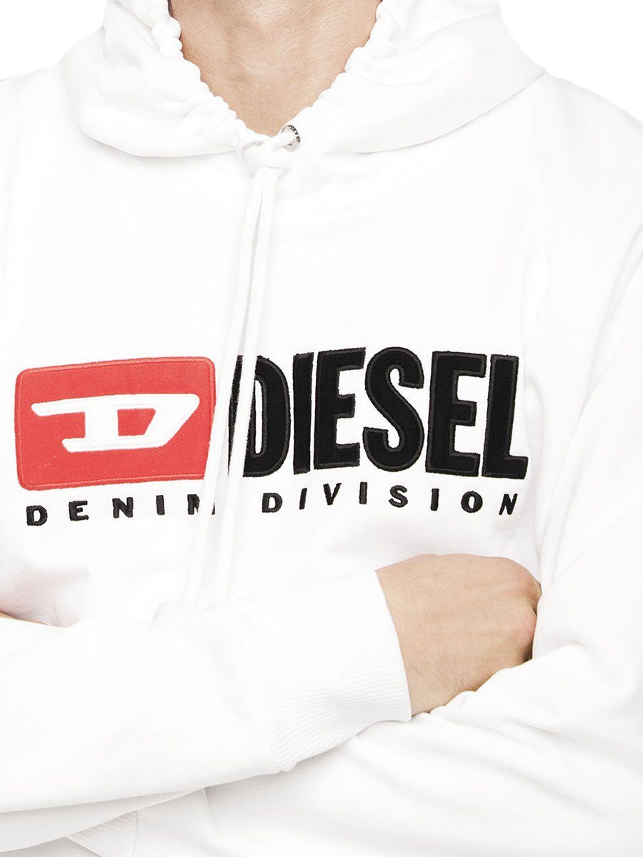Diesel Kapuzensweatshirt Regular - XL S-DIVISION 100 - Fit Hoodie