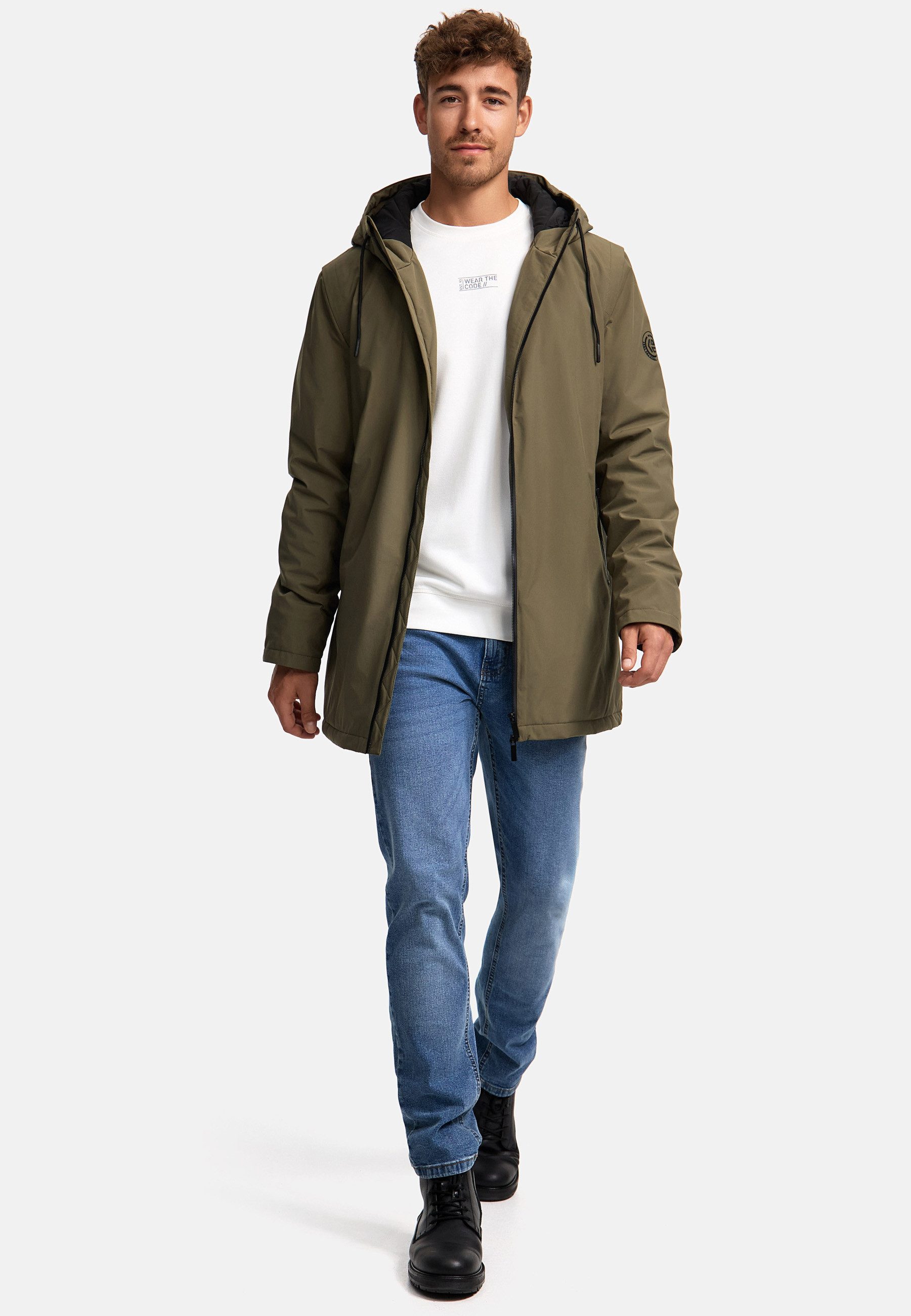 Indicode Parka Herren INEmilio Herrenparka Herrenjacke