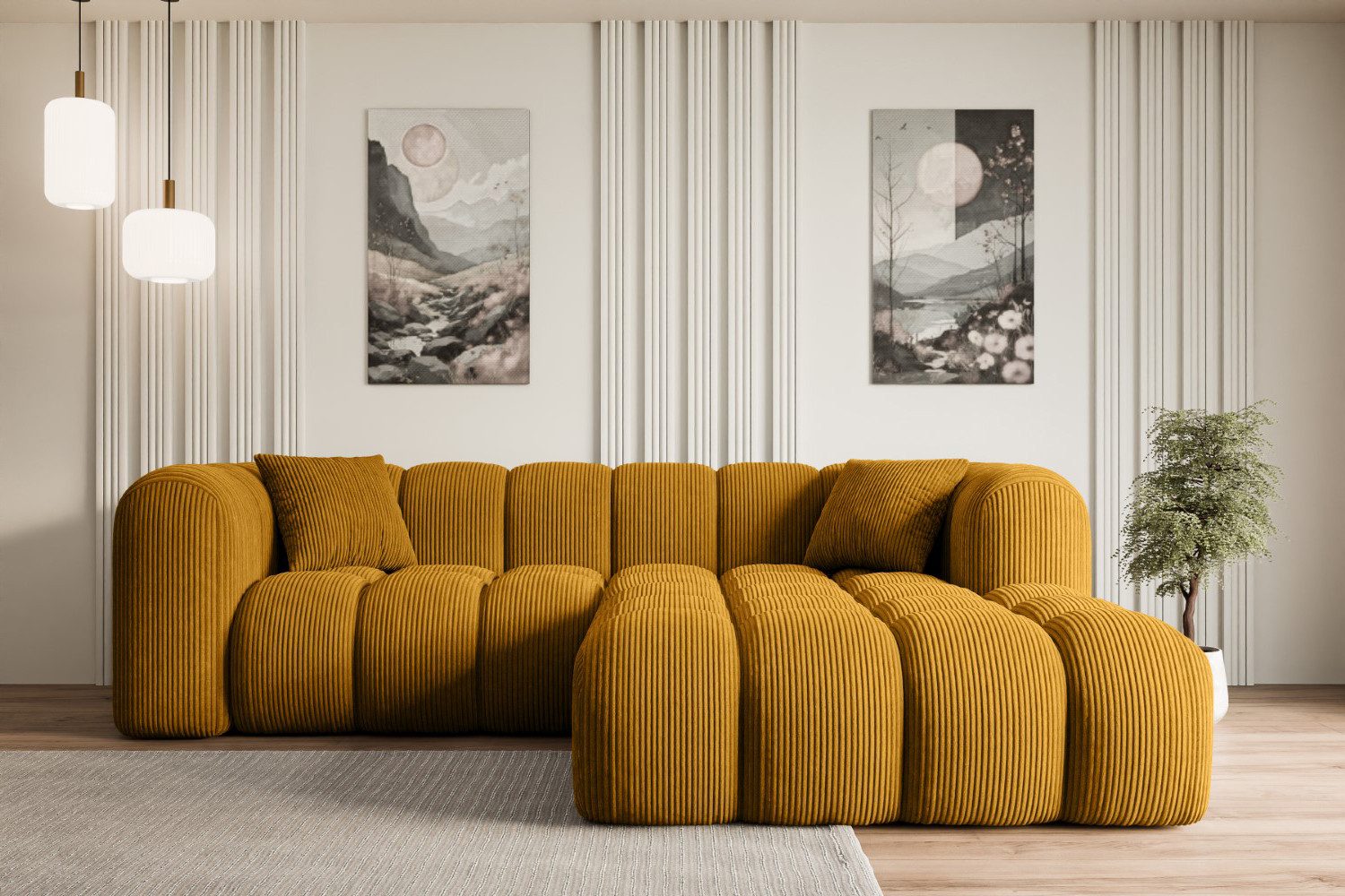 ALTDECOR Ecksofa OLEA-L1, Sofa Praktische Bequeme günstig online kaufen