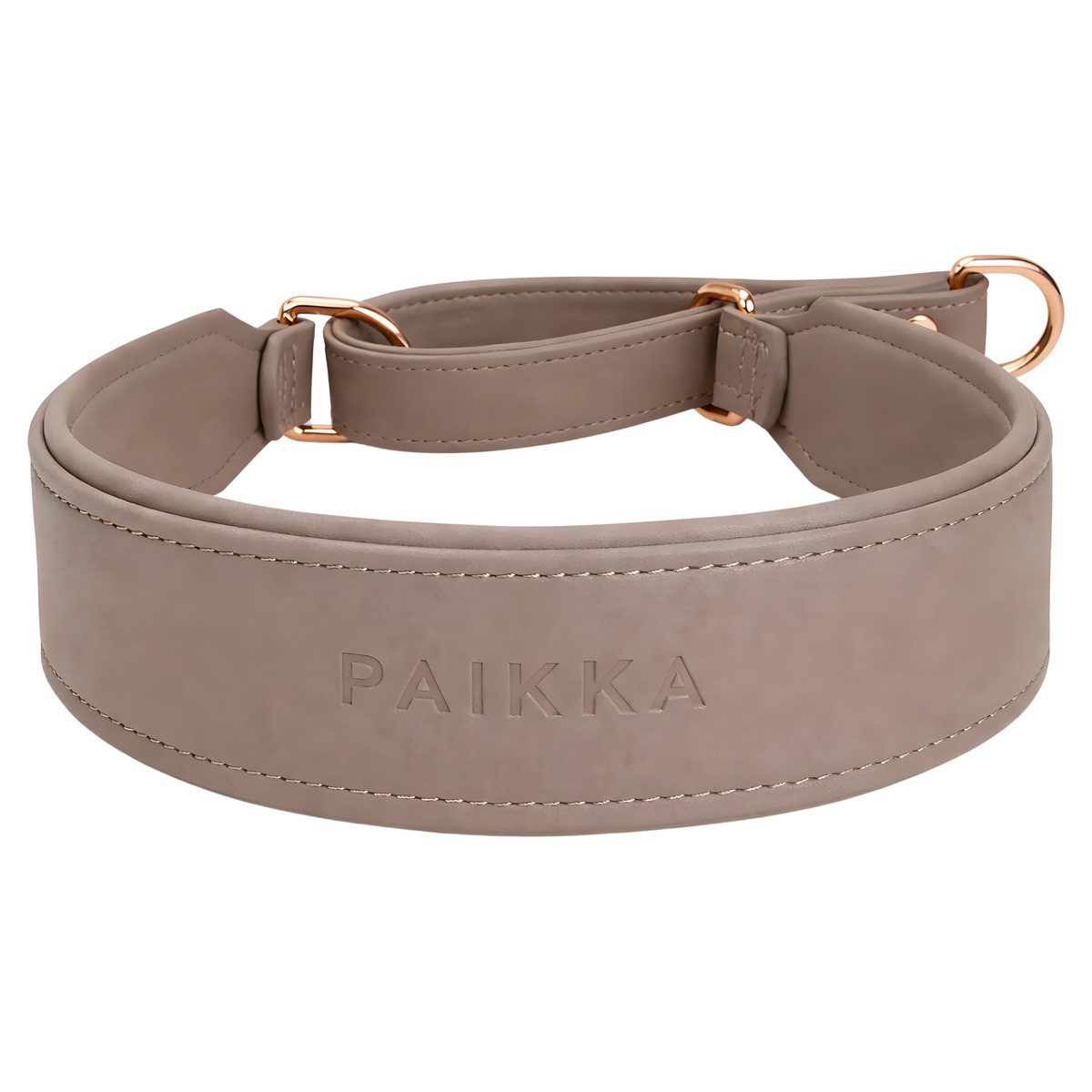 PAIKKA Hunde-Halsband Lignify Martingale Halsband taupe