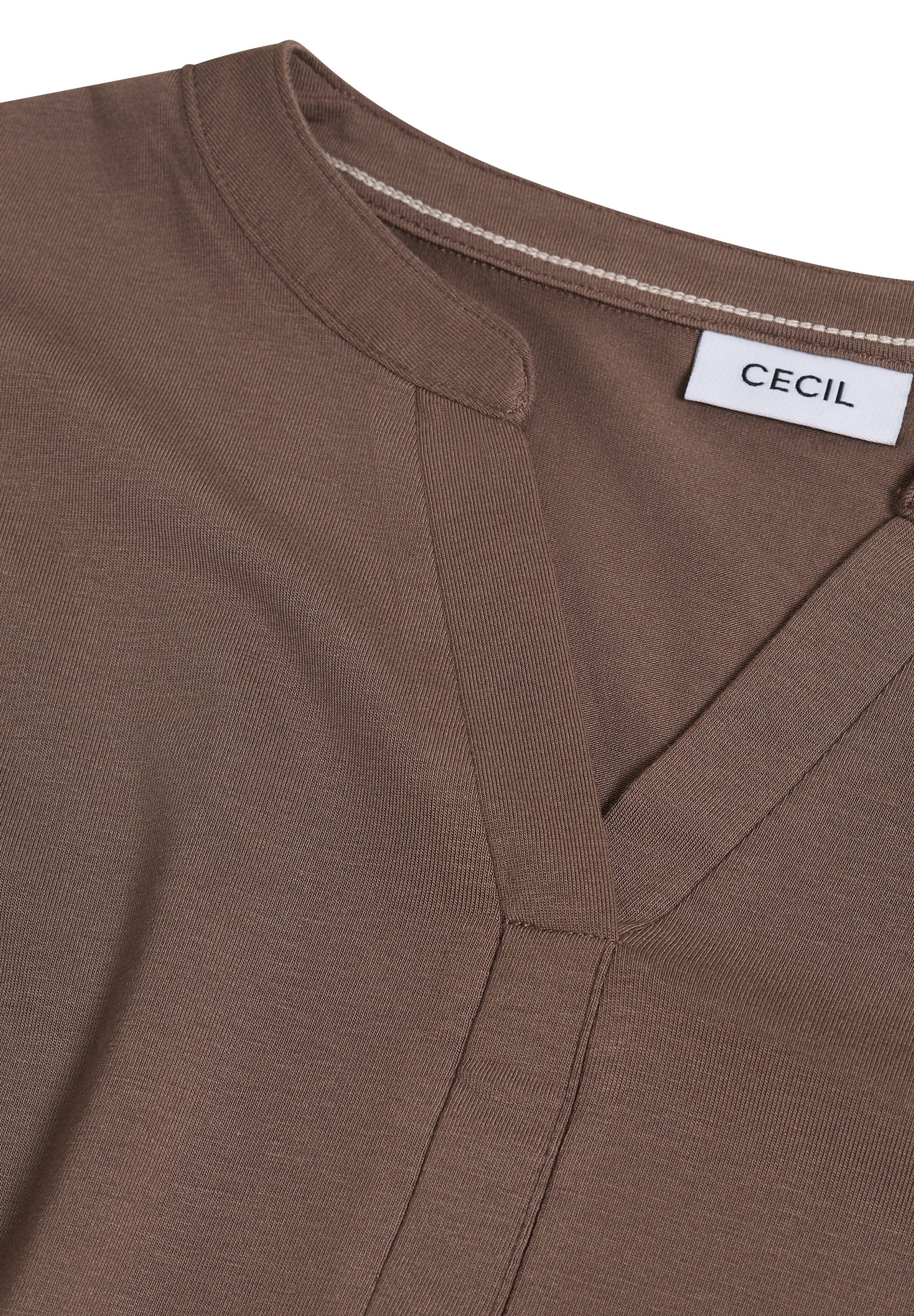 CECIL Langarmshirt im Tunika-Style