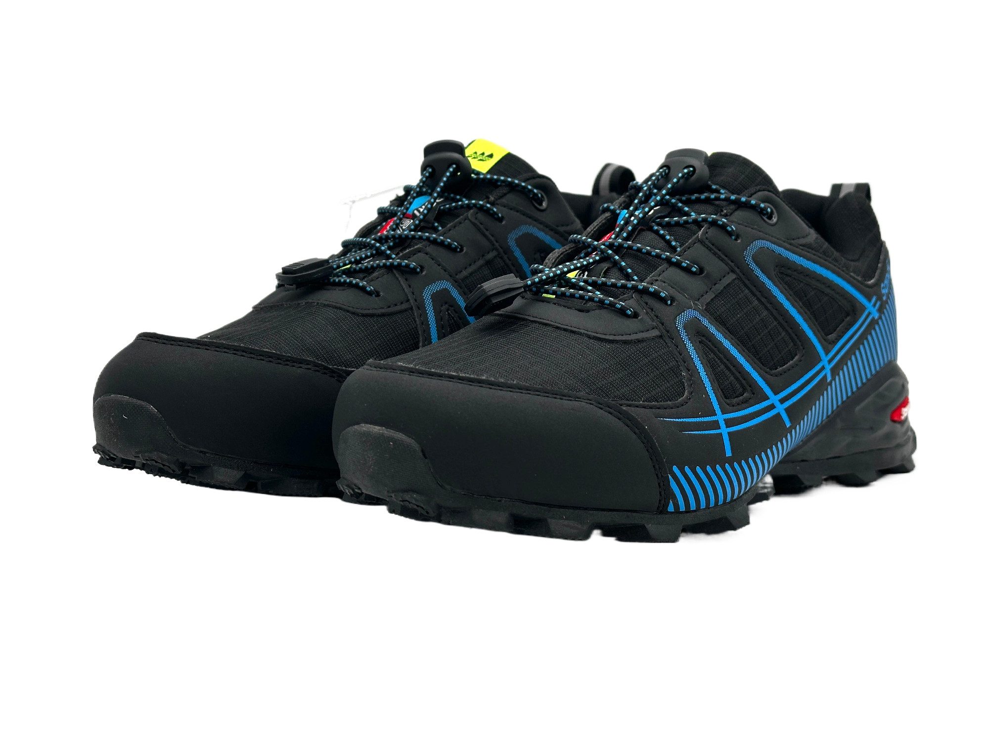 Nowaland Wanderschuhe multifunktionaler Outdoorschuh Trekkingschuh Schnellverschluss, Atmungsaktives Mesh, Stoßdämpfende Sohle