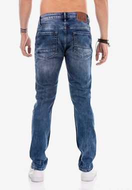 RedBridge Bequeme Jeans Farnborough mit coolen Destroyed-Elementen