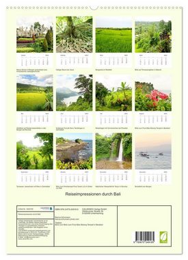 CALVENDO Wandkalender Reiseimpressionen durch Bali (Premium, hochwertiger DIN A2 Wandkalender 2023, Kunstdruck in Hochglanz)