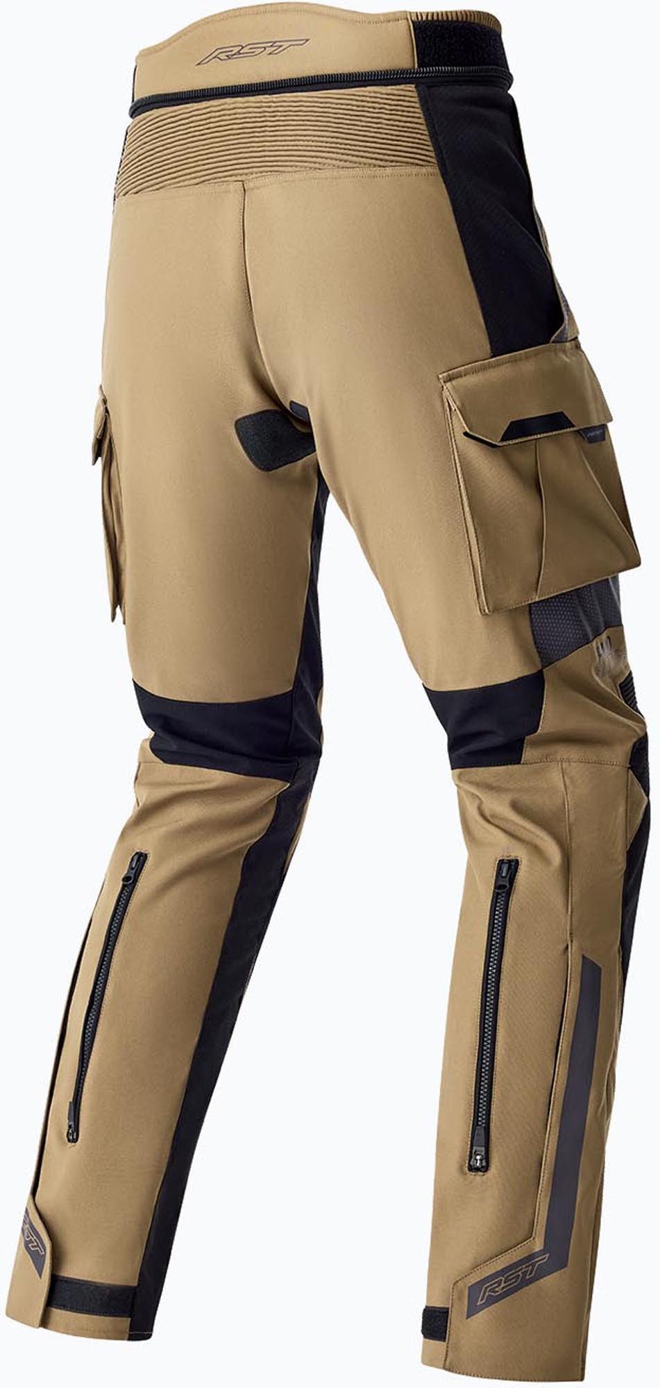 RST Motorradhose Pro Series Adventure D3O wasserdichte Motorrad Textilhose Verbindungsreißverschluss,Hüftprotektoren enthalten,Knieprotektor