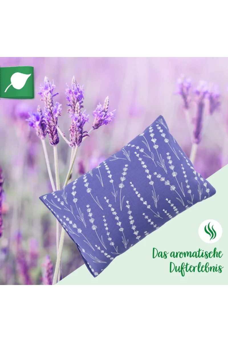 herbalind Duftkissen Lavendelkissen - LAVENDEL - ALLOVER - lavender, lavender blue