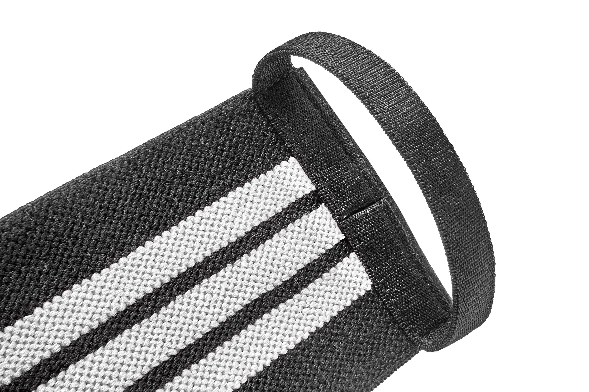 adidas Performance Handgelenkbandage Adidas Wrist Wraps - Black/White, Verstärkte Handgelenksstabilität für maximale Kraftübertragung