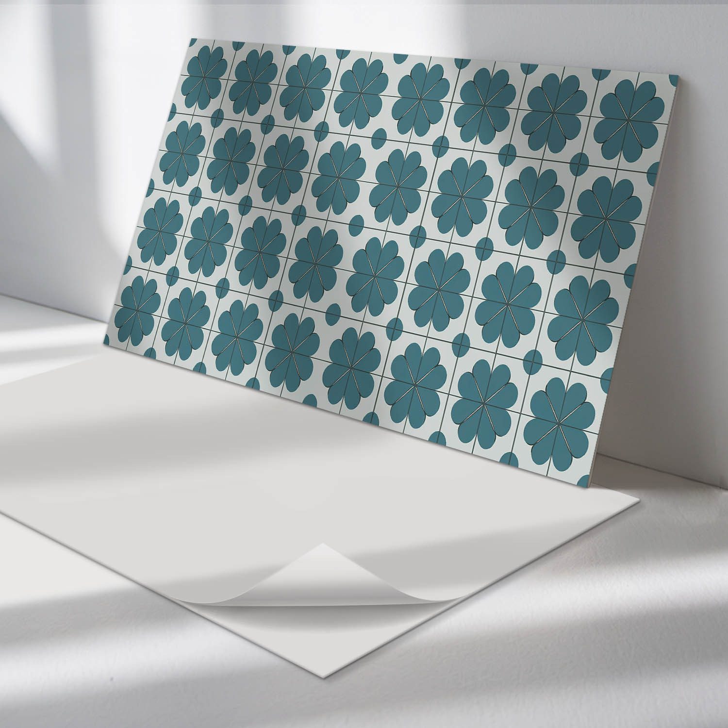 Tulup Spritzschutz Küchenrückwand Florale Muster im Arrangement Selbstklebend, (10-tlg)