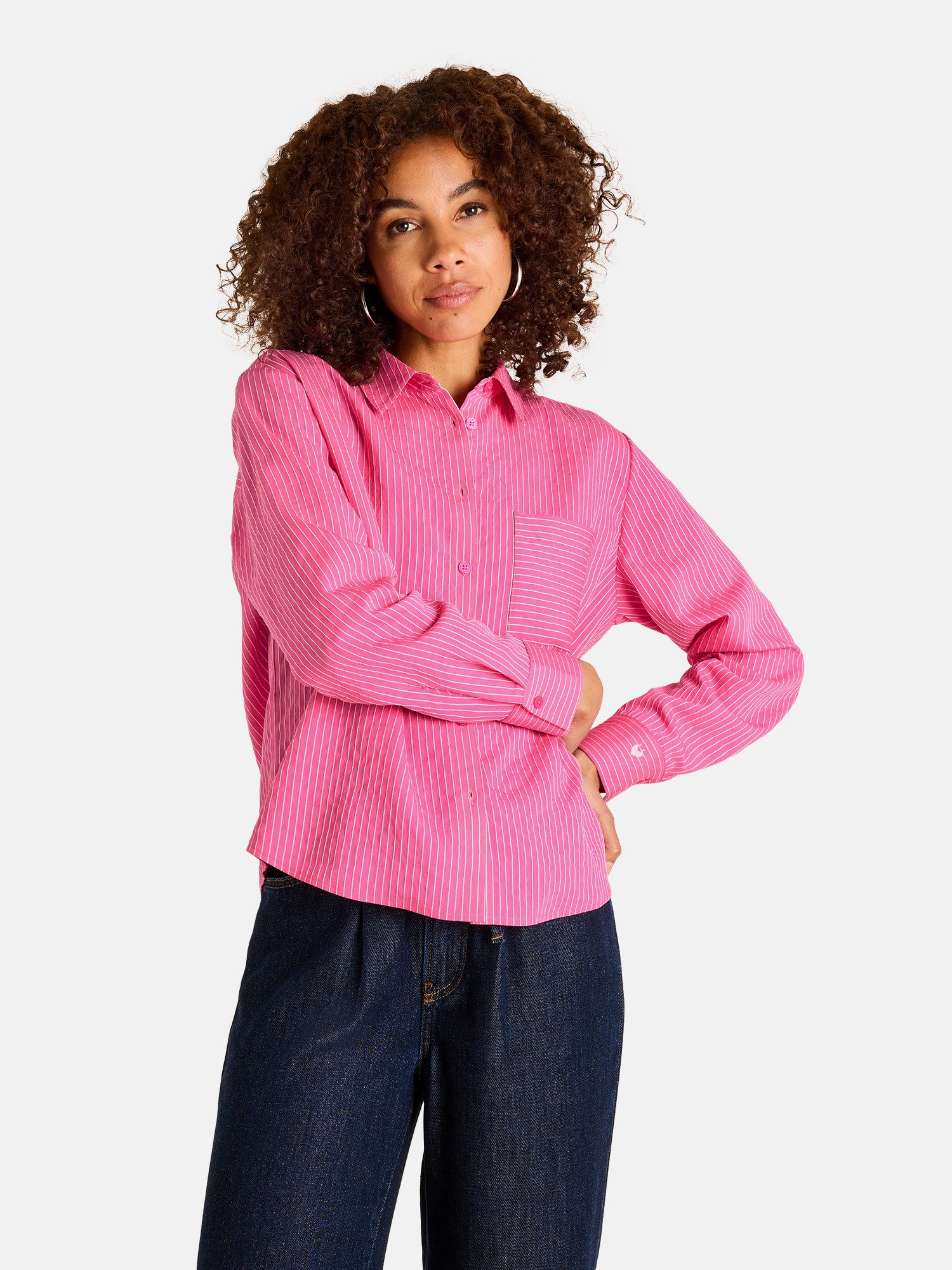 Lieblingsstück Hemdbluse CelinaL aus Viskosemix