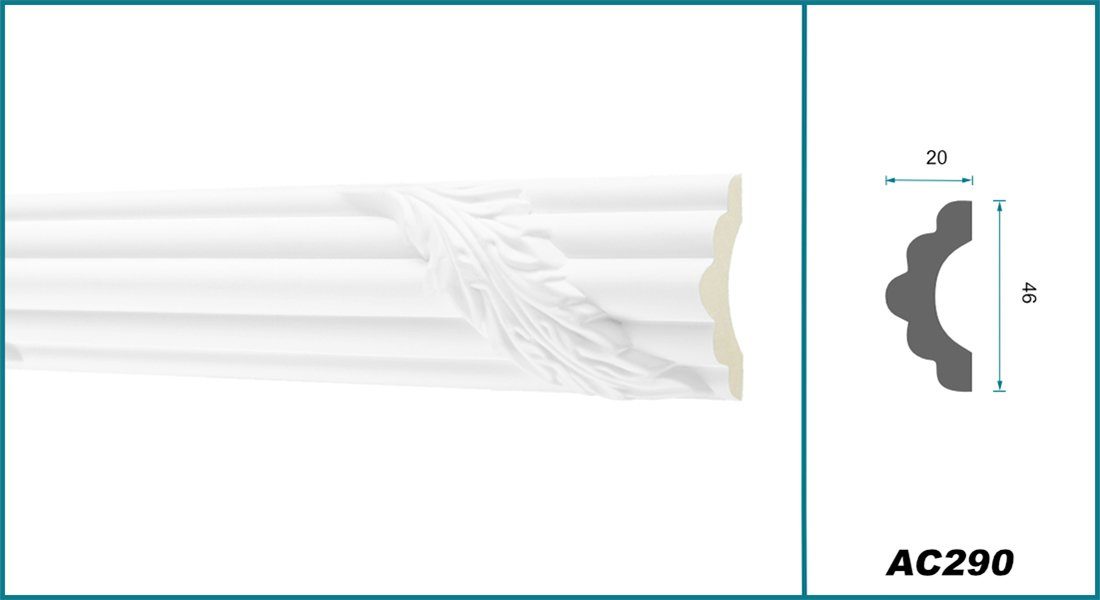 Hexim Perfect Stuckleiste AC290, Wand- und günstig online kaufen