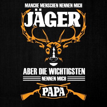 Quattro Formatee Kurzarmshirt Jäger - Papa Vatertag Vater Herren T-Shirt (1-tlg)