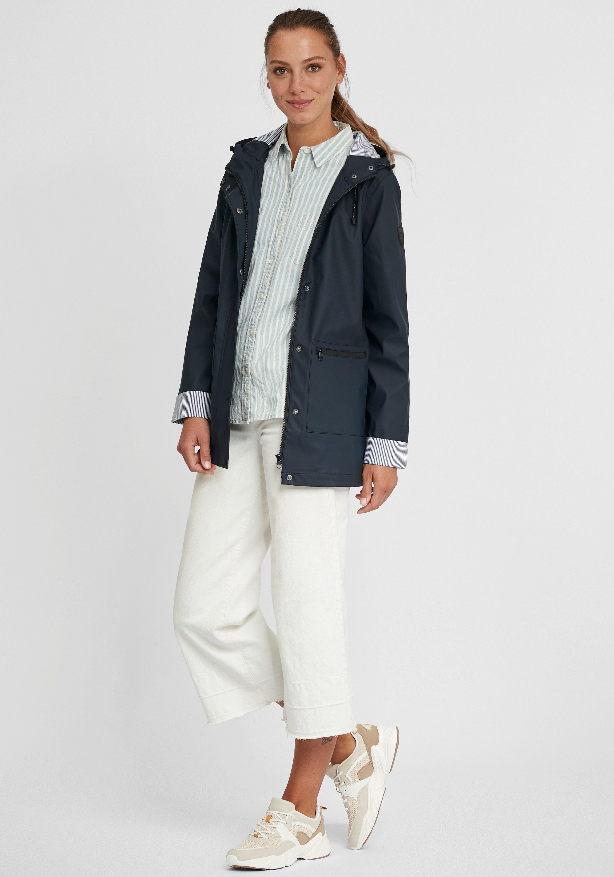 OXMO Regenjacke OXBecky Übergangsjacke aus wetterfestem günstig online kaufen