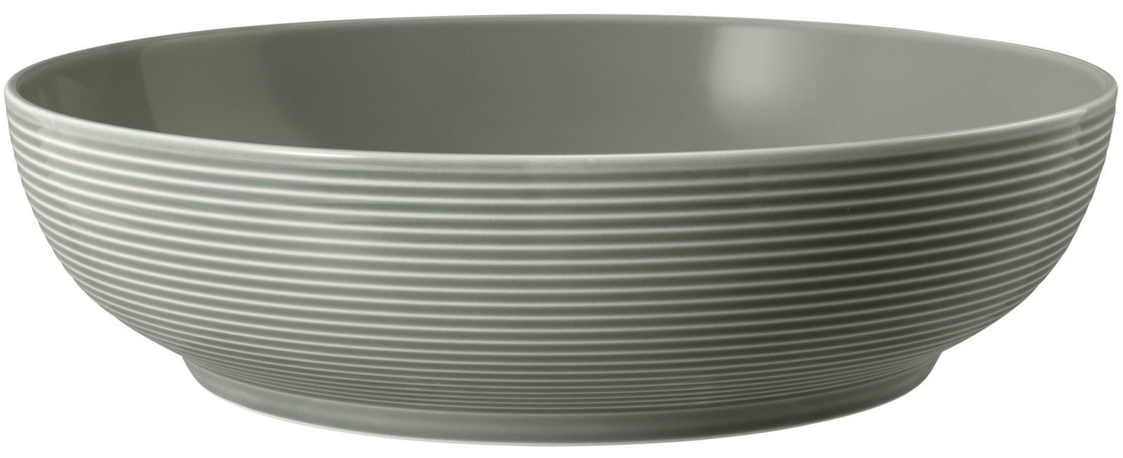 Seltmann Weiden Schale Beat Perlgrau uni Foodbowl 25 cm, Porzellan, (Foodbowl)
