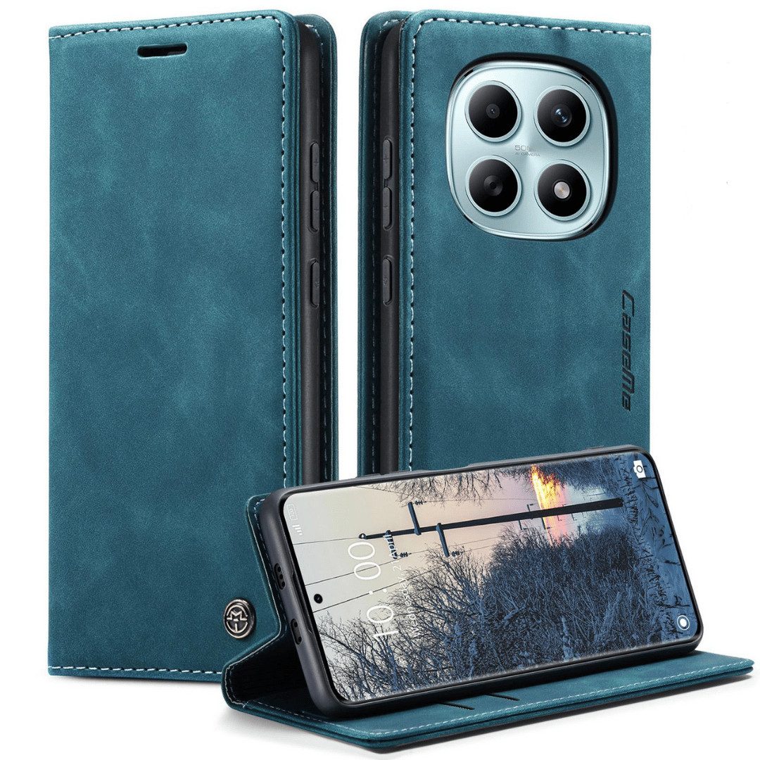 SmartUP Smartphone-Hülle für Xiaomi Redmi Note 15 / Pro / Pro+ 4G / 5G Klapphülle Tasche Case 6,83, Integrierte Standfunktion, zwei Kartenfächer