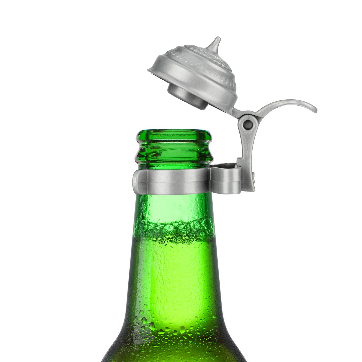 Barbuzzo Flaschenverschluss Bierflaschendeckel Flaschenverschlüsse im 4er Set