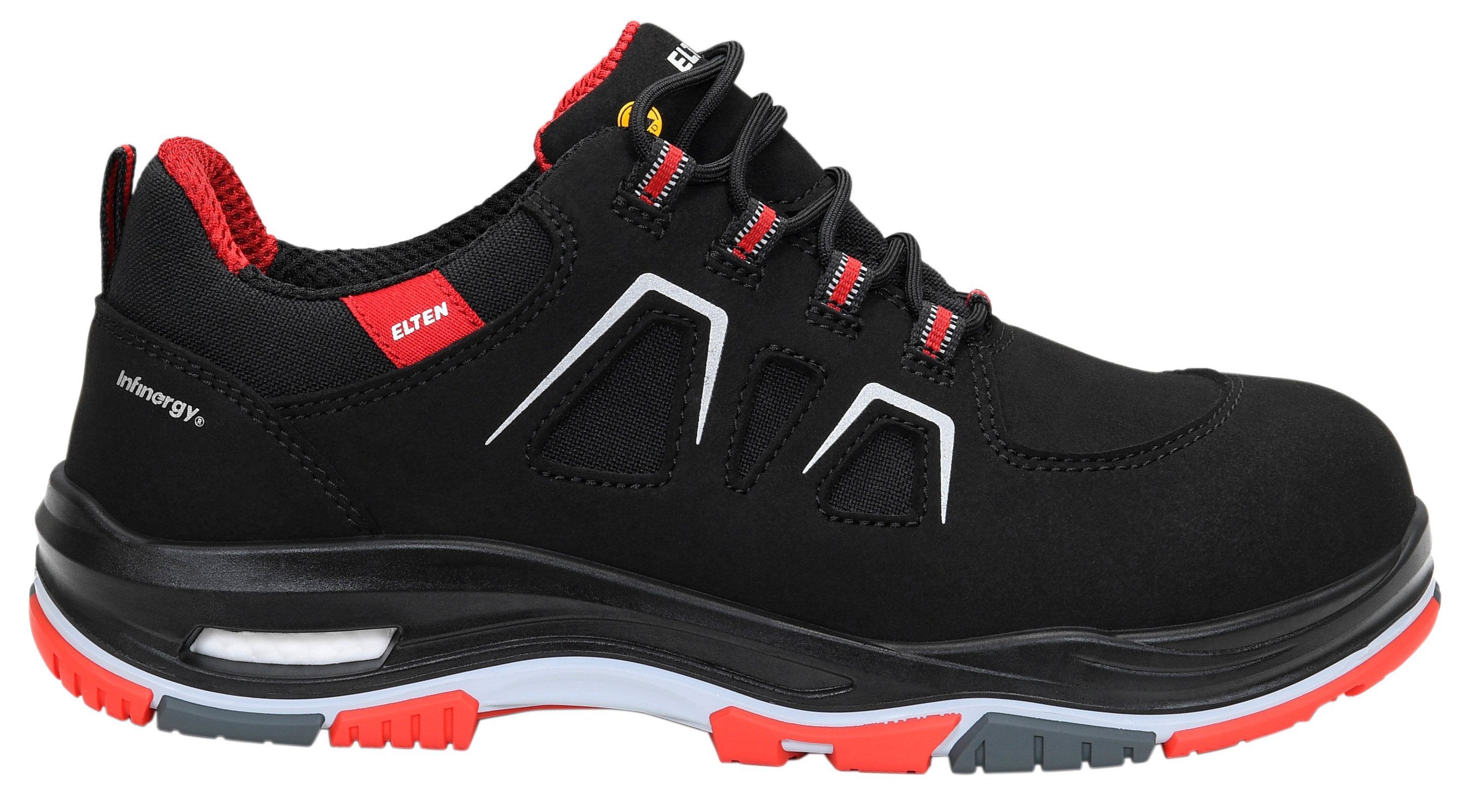 ELTEN ALAN XXTP black-red Low ESD S3S Sicherheitsschuh (Schuhkarton, Paar) – Bild 3 von 5