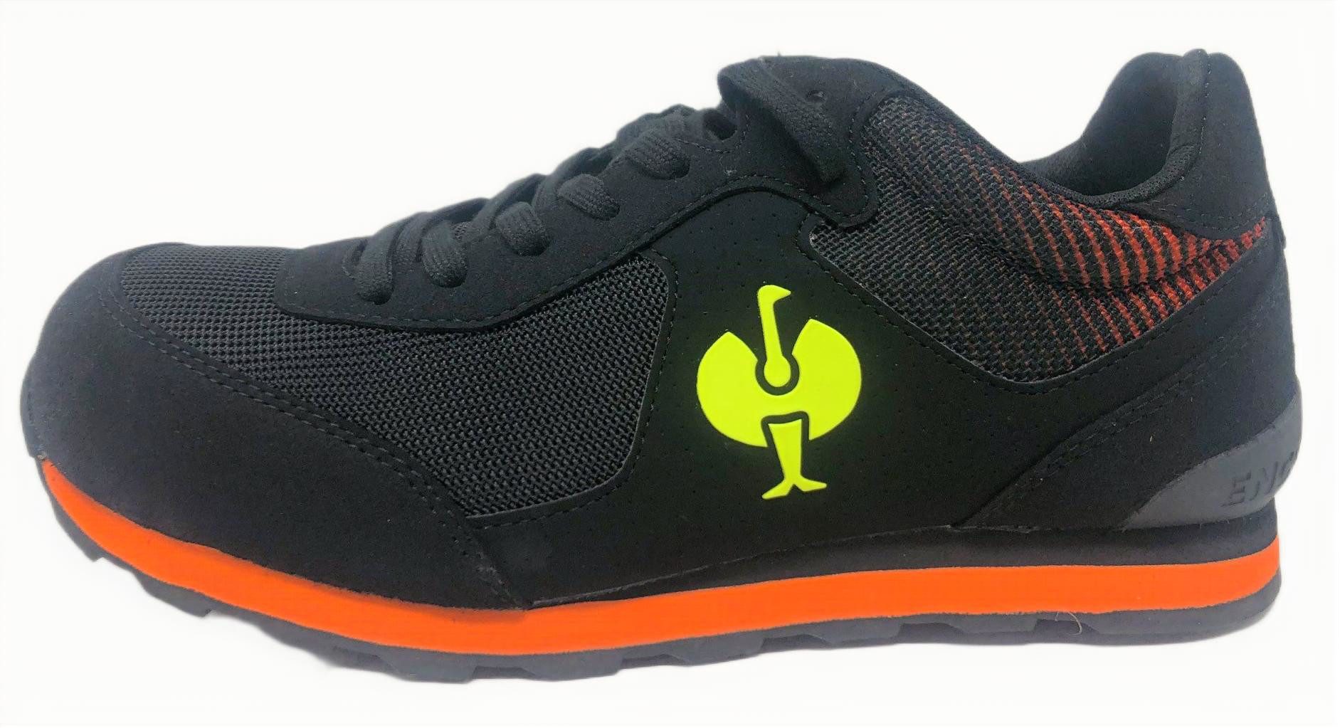 Engelbert Strauss S1 Sicherheitshalbschuhe e.s. Sirius II Stahlkappe schwarz/warngelb Sicherheitsschuh Stahlkappe 200 Joule