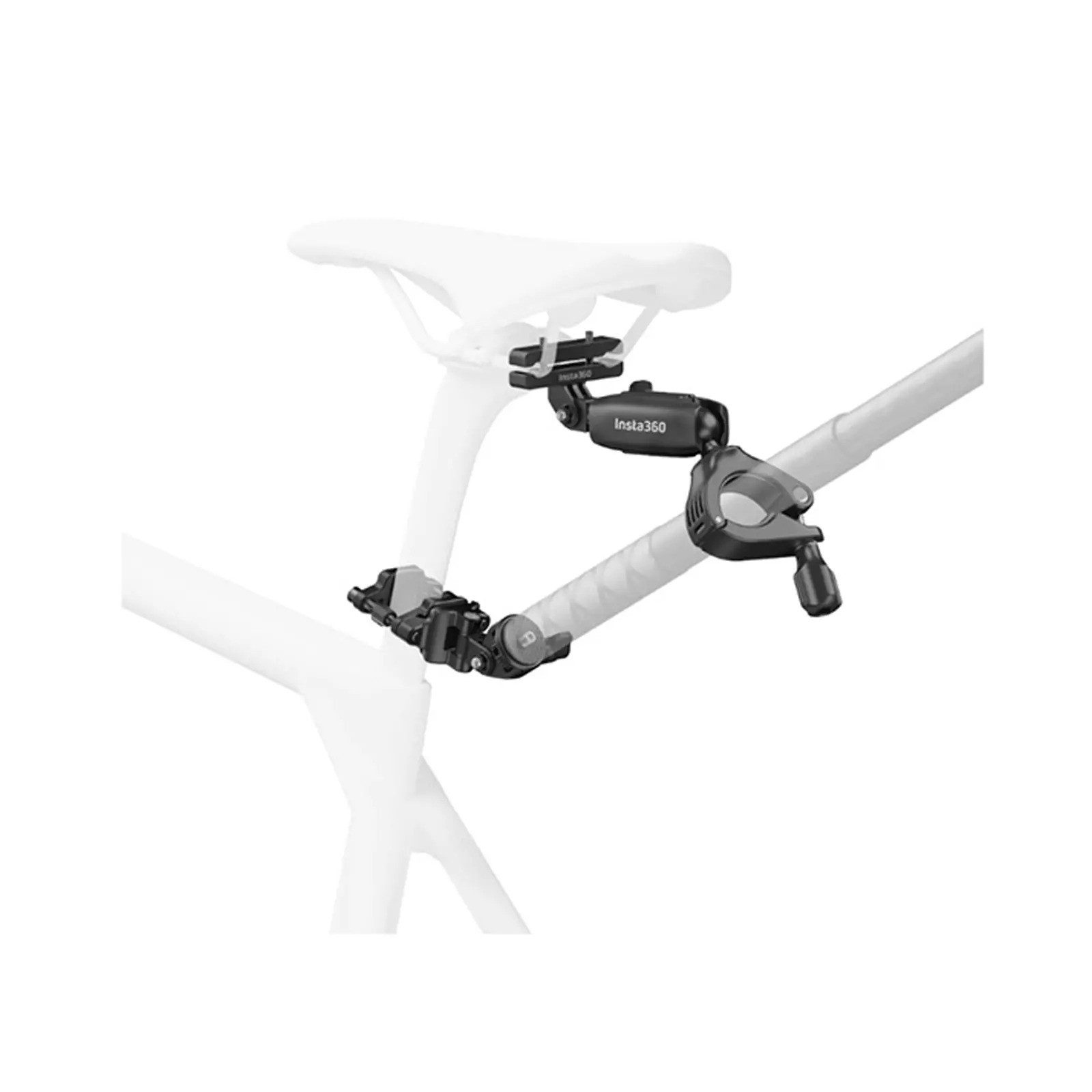 Action Cam-Halterung Insta360 Fahrrad-Heckhalterungs-Kit für Insta360 X4 X2 GO3S Ace Pro