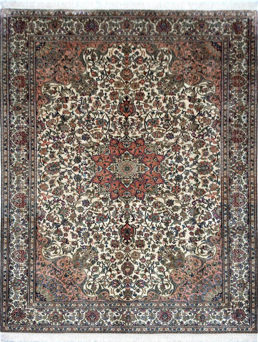 Seidenteppich KASHAN 12386 von KAYOOM - 530.000 Knoten/m²