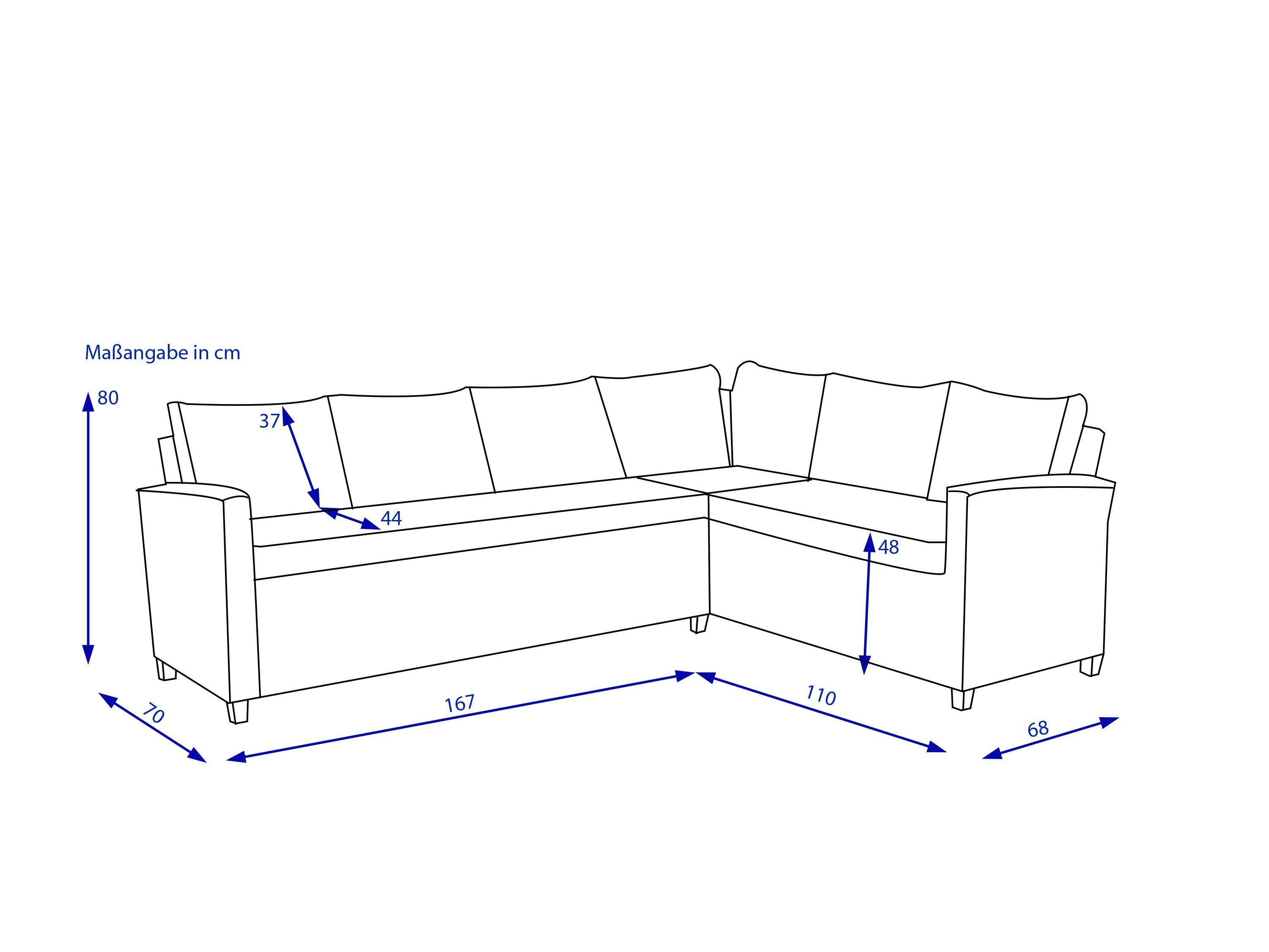 Outdoor Gartenlounge-Set Lounge Outdoor TAMPA 3-tlg. grau Lounge Gruppe Essplatzlounge