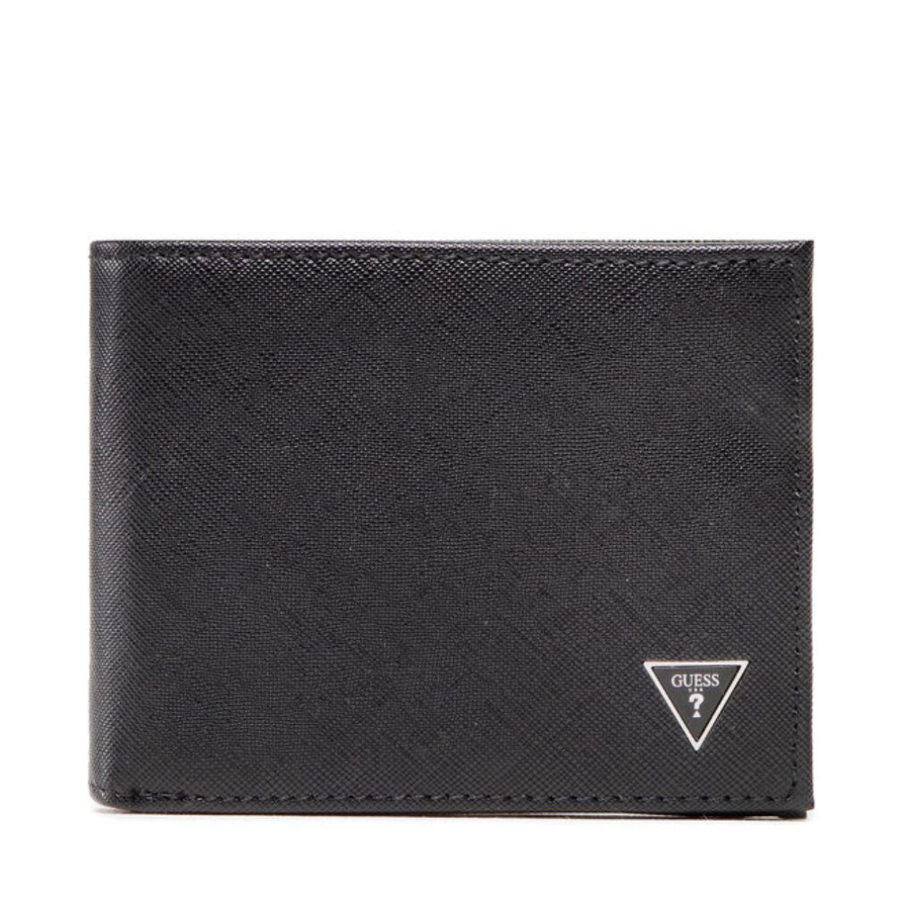 Geldbörse Certosa Synthetic Leather Wallet SMCRTOLEA24 Black For Men