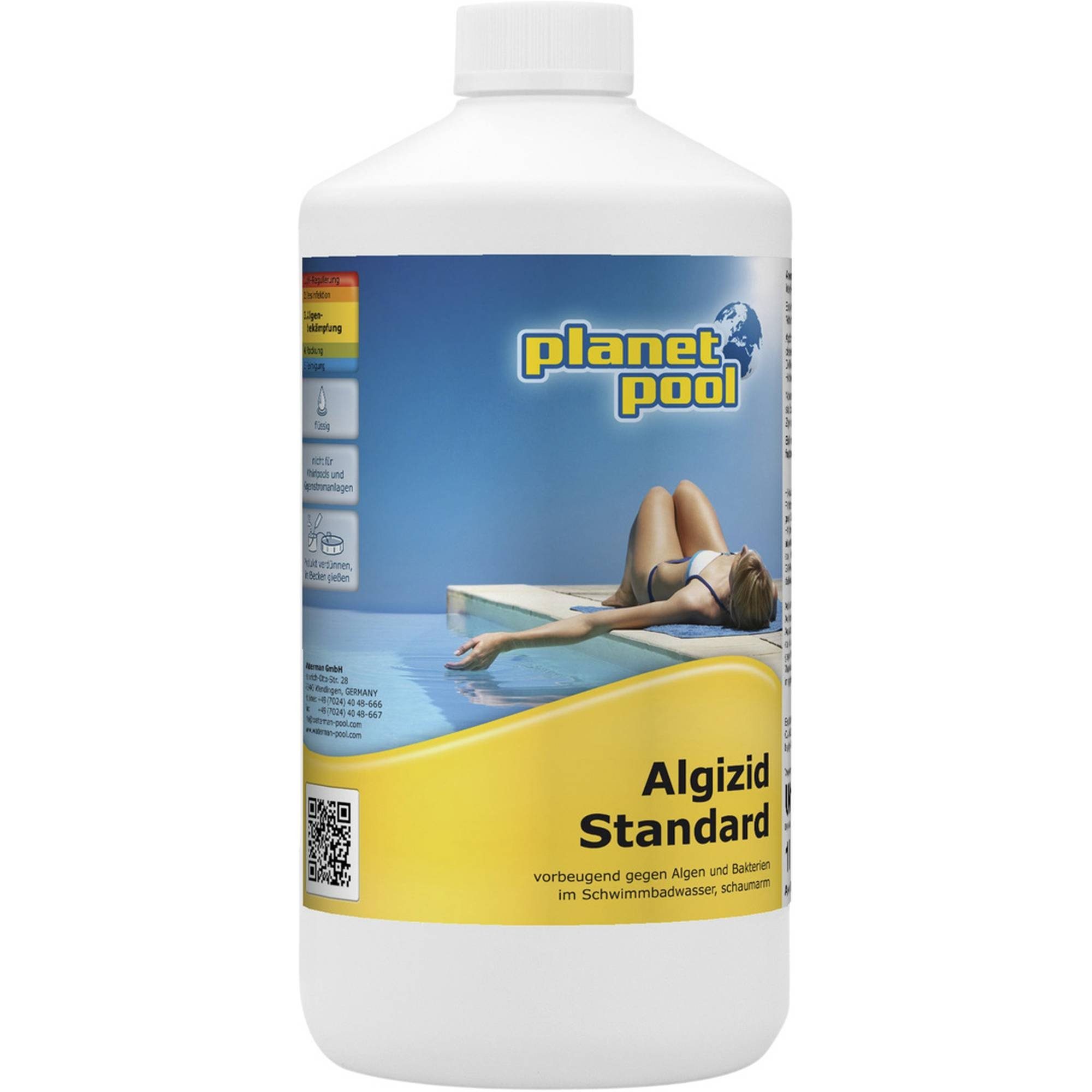 Planet Pool Poolpflege Planet Pool - Algizid Standard - 1-10 Liter wählba