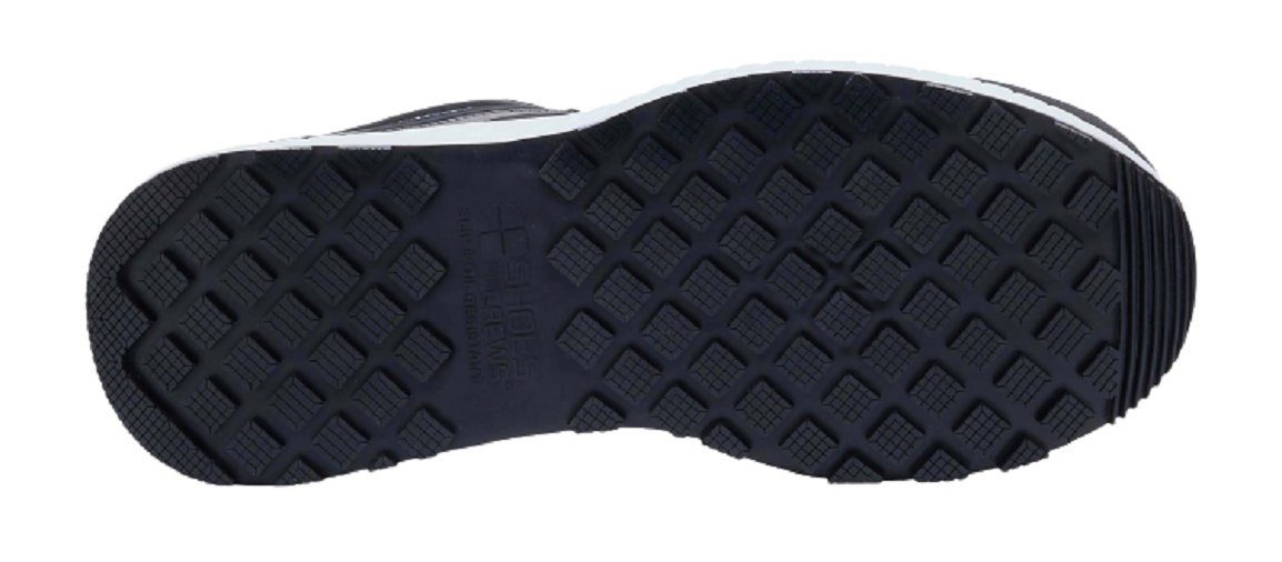 Crews Vegan, OB wasserabweisend E Shoes COLLY SR, Metallfrei, For schwarz/weiss, Wasserabweisend Sicherheitsschuh