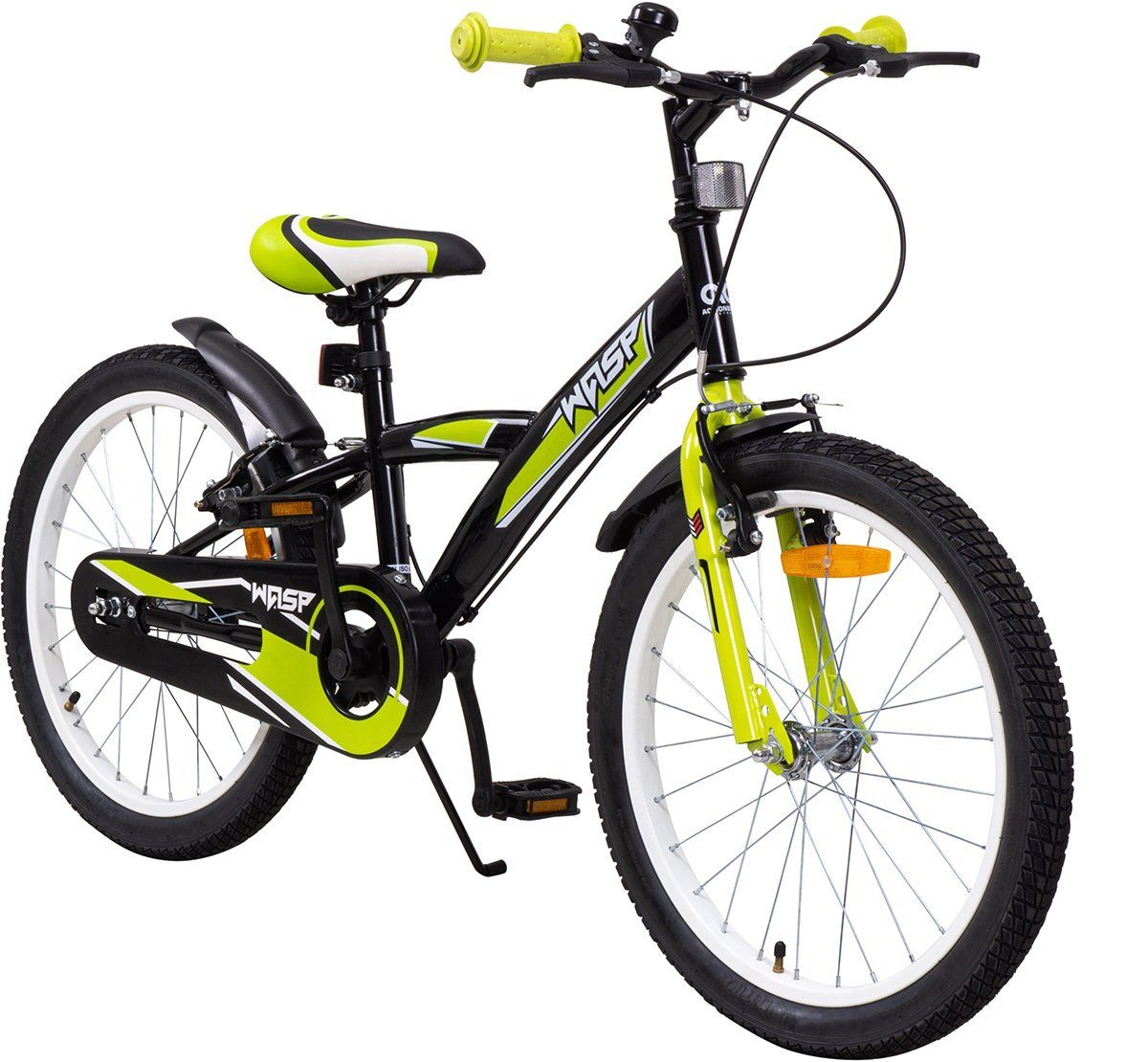 Actionbikes Motors Kinderfahrrad »Wasp«, 1 Gang, 20 Zoll - Ab 6-9 Jahren -  Jungen & Mädchen - Kinder Fahrrad - Laufrad - BMX - Kinderrad inkl.  Fahrradständer - Schutzbleche - Felgenbremsen online kaufen | OTTO