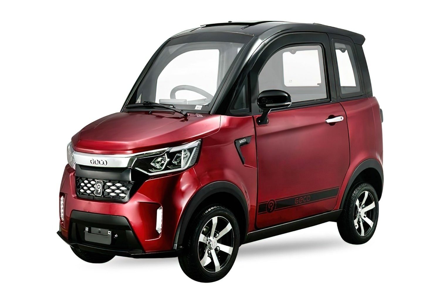 Geco Automobile E-Motorroller Elektroauto Geco Buena 2 V3 2kW inkl. 4,3 kW/h 72V 60Ah, 45 km/h