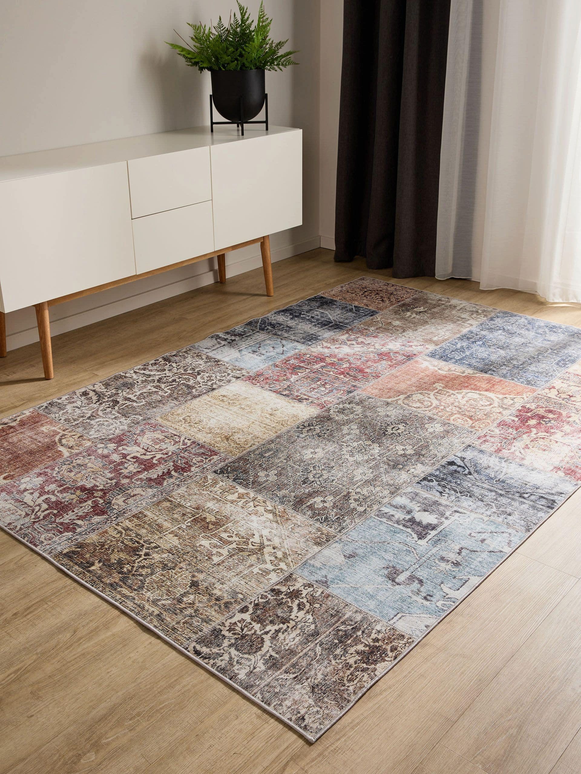 benuta Teppich George, rechteckig, Höhe: 5 mm, Vintage-Look, Kurzflor, Tepp günstig online kaufen