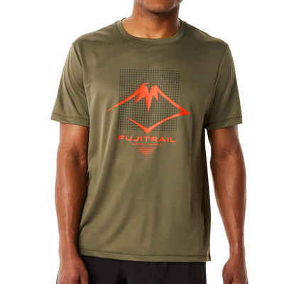 Asics Asics Fujitrail Logo SS Top Herren T-Shirt Mantle Green Outdoorschuh