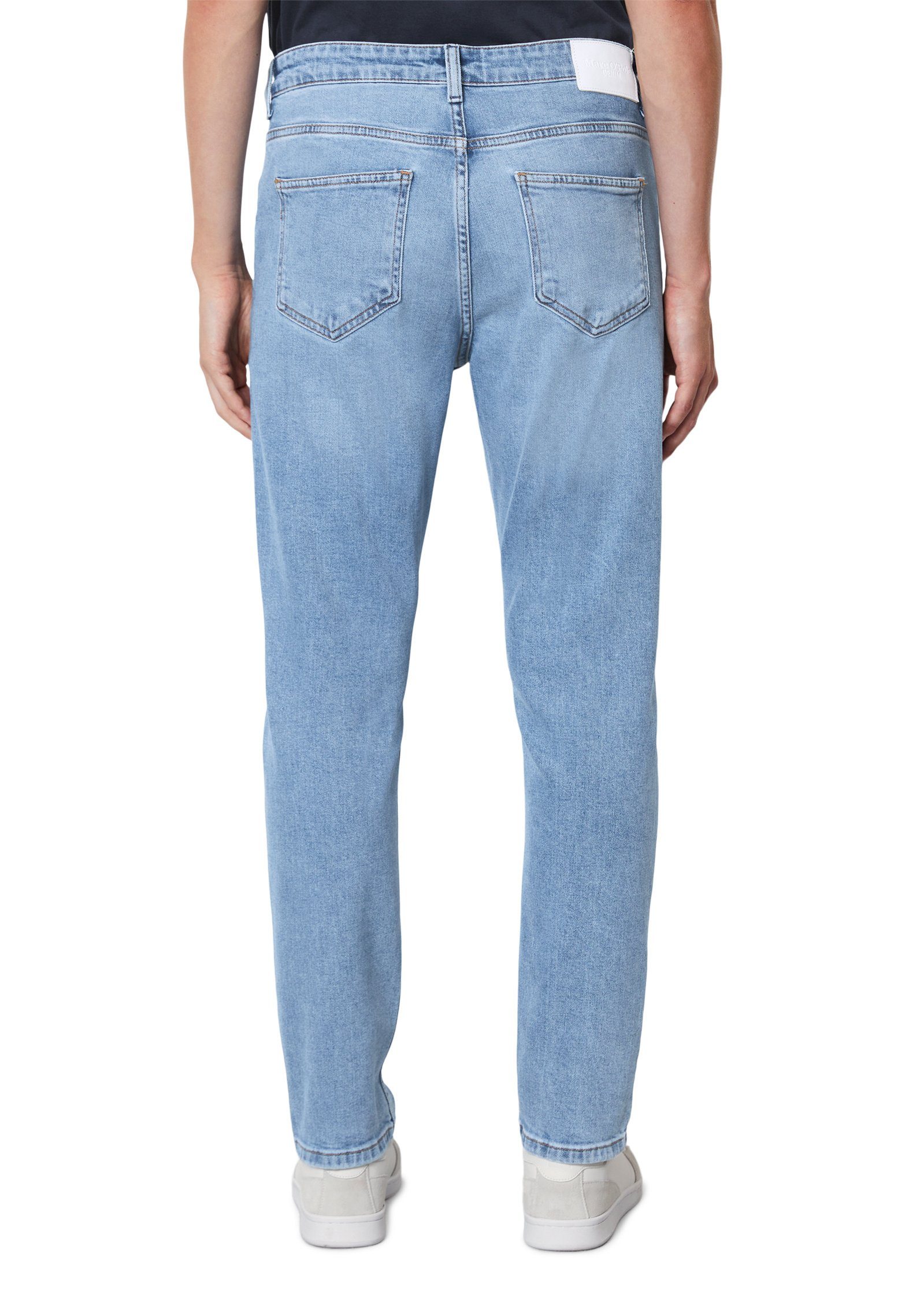 DENIM aus blau Marc O'Polo Bio-Baumwoll-Mix Slim-fit-Jeans