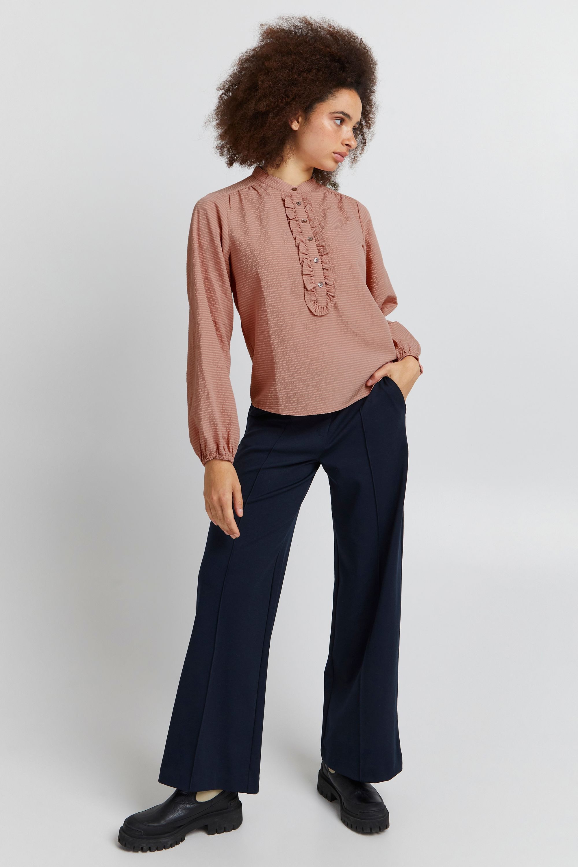 Ichi Rüschenbluse IHDAMILLA LS 20116873 günstig online kaufen
