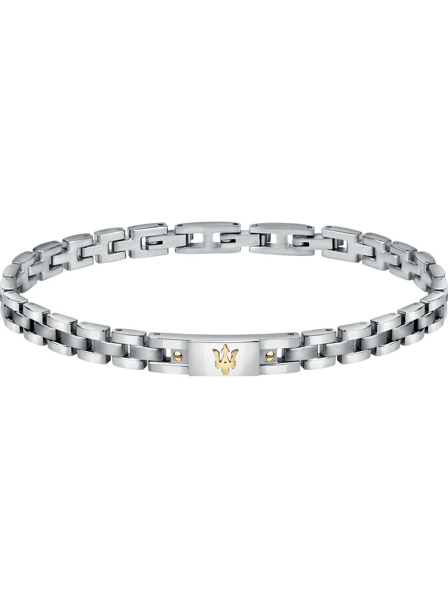 MASERATI Edelstahlarmband Maserati Herren-Armband Edelstahl