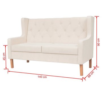 DOTMALL Sofa 2-Sitzer Doppelsofa im skandinavischen Design