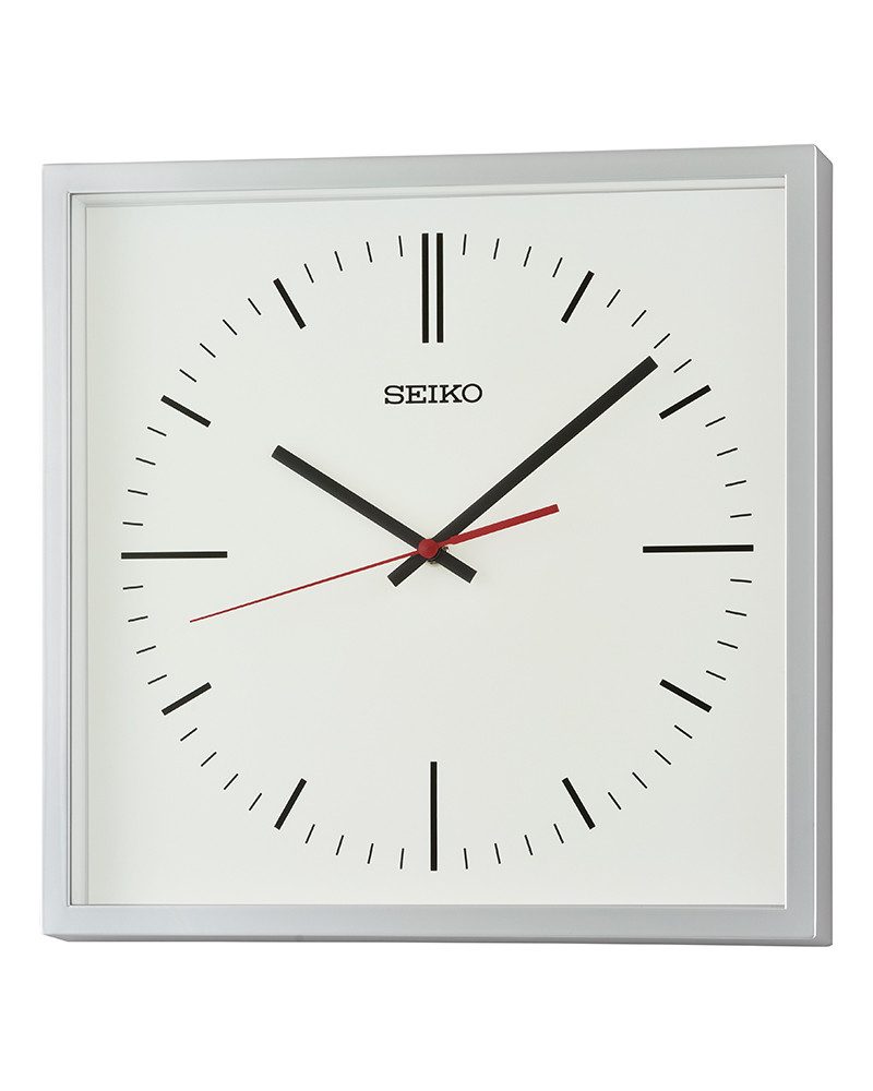 Seiko Wanduhr (Quarzuhr,durchlaufende Sekunde,Wohnzimmer,Küche, Esszimmer, Büro, Flur)
