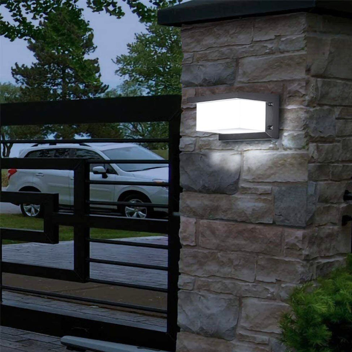 oyajia Wandleuchte 18W LED Aussenleuchte, LED günstig online kaufen