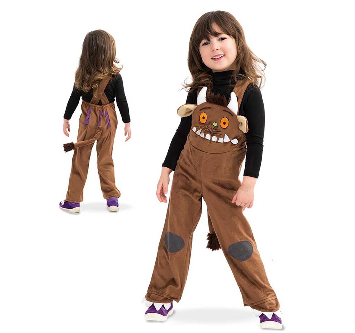 Fries Kostüm Grüffelo Latzhose für Kinder