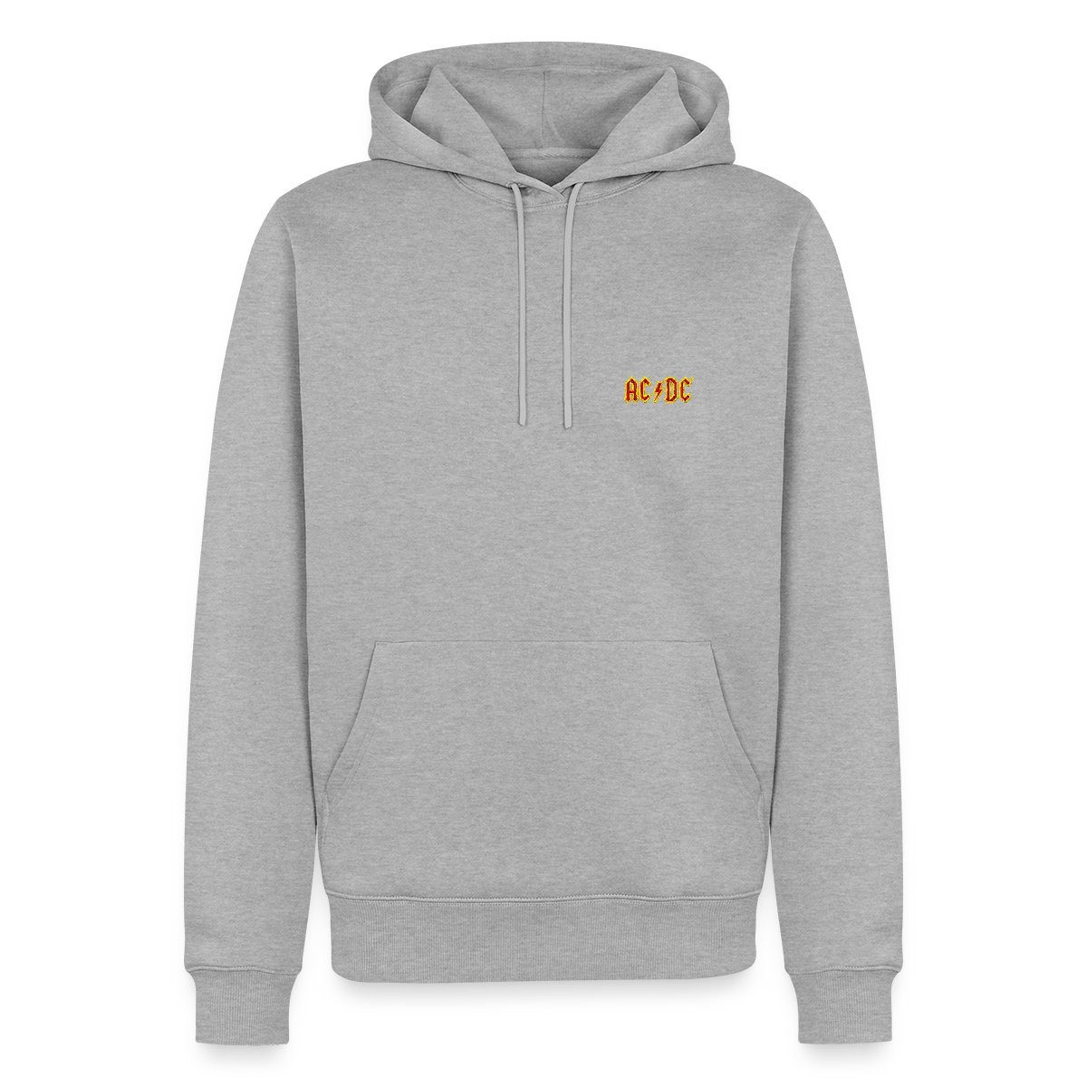 Hoodie AC/DC In Rot Und Gelb Stick Geschenkidee Herren Premium Hoodie