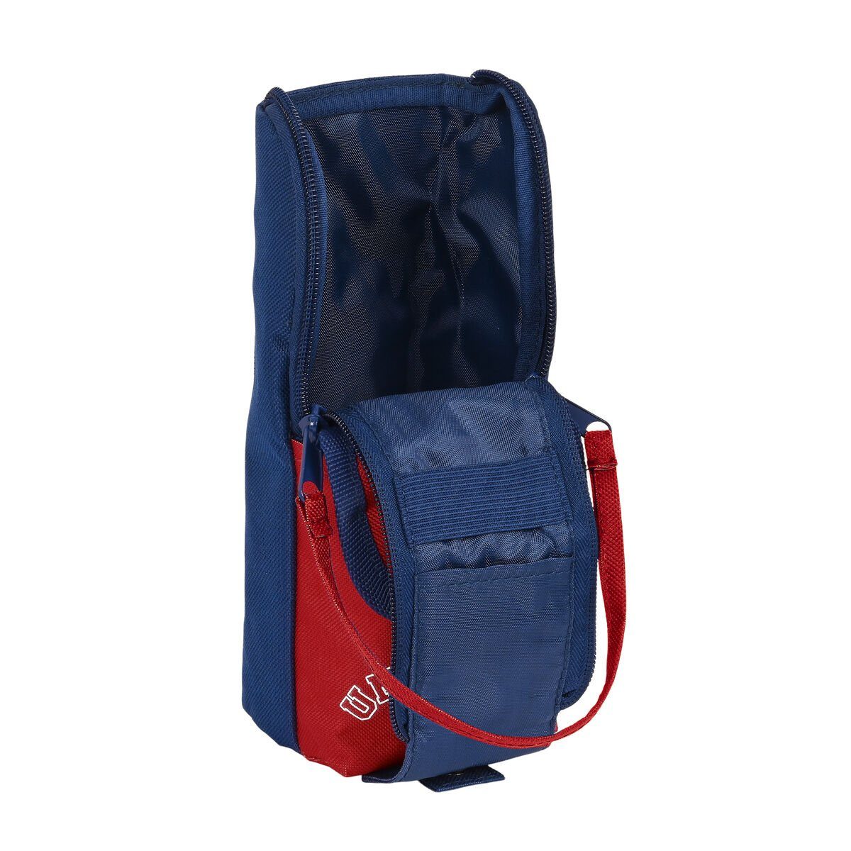 x Safta 6 x cm 6 Marineblau Rot 21 safta Schulmäppchen University Federtasche