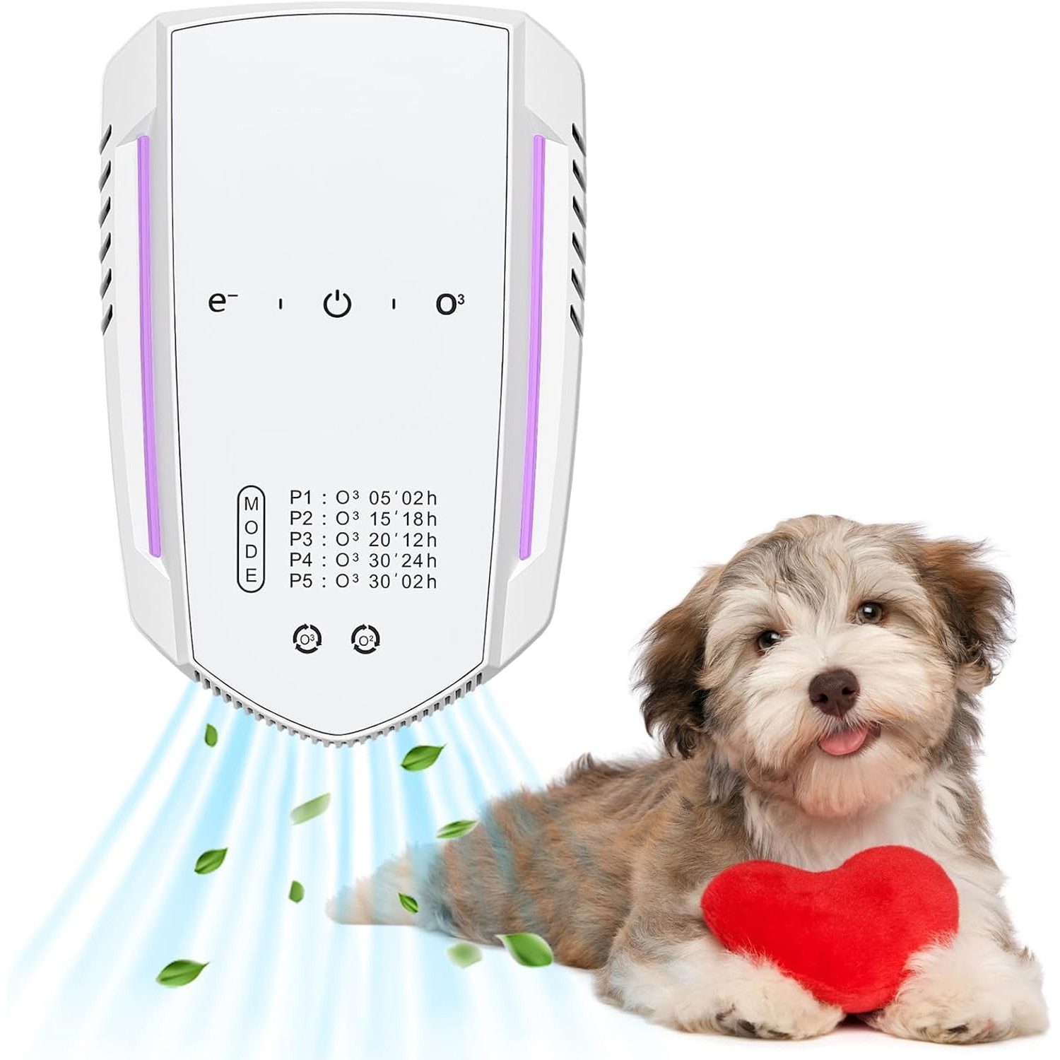 TUWENA Luftreiniger Geruchsvernichter, Hund Desodorierer Haustierfreundlich Lufterfrischer, für Zuhause und Katzentoilette