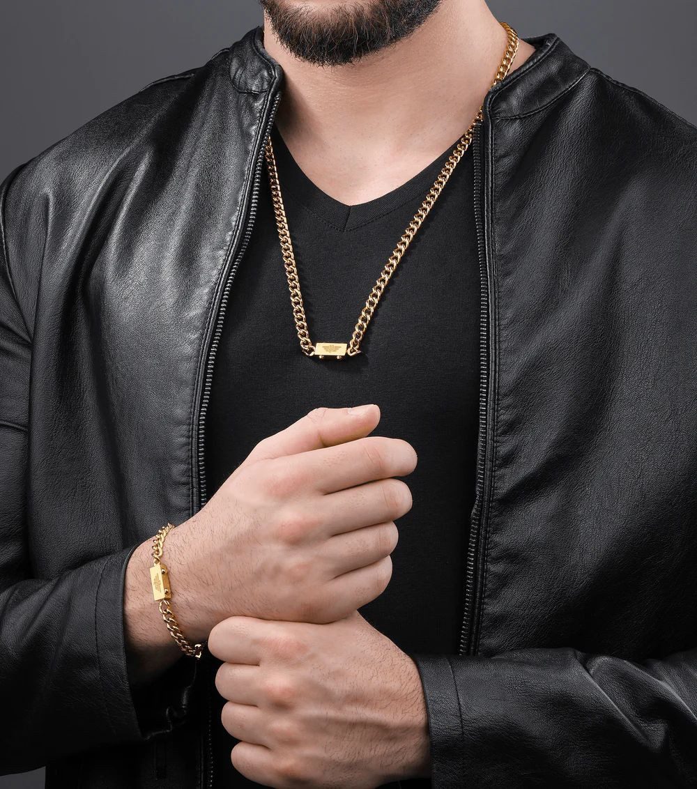 Police Kette ohne Anhänger CHAINED PEAG...